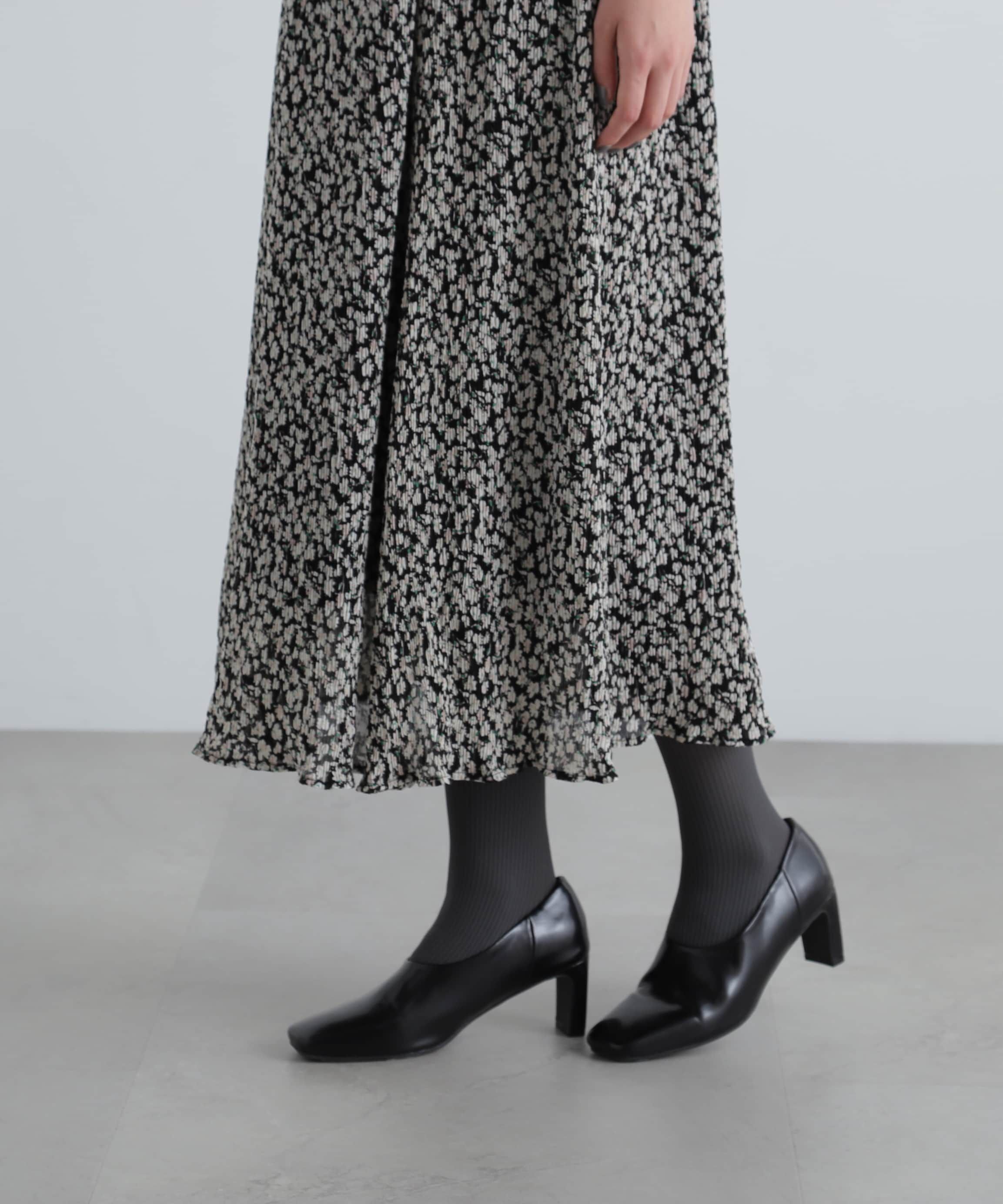  「楊柳プリントワンピース」|ワンピース|