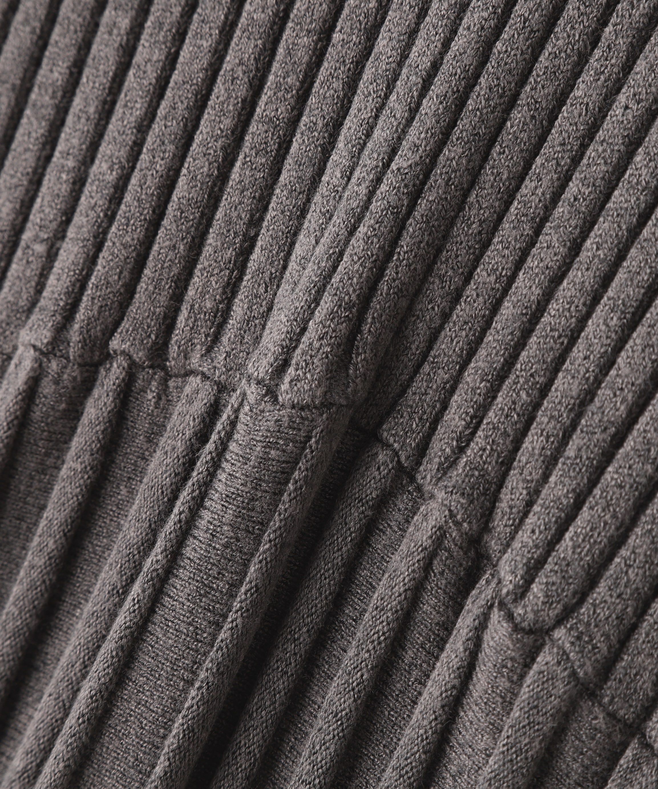  「スキッパーポロニットワンピース」|ワンピース|