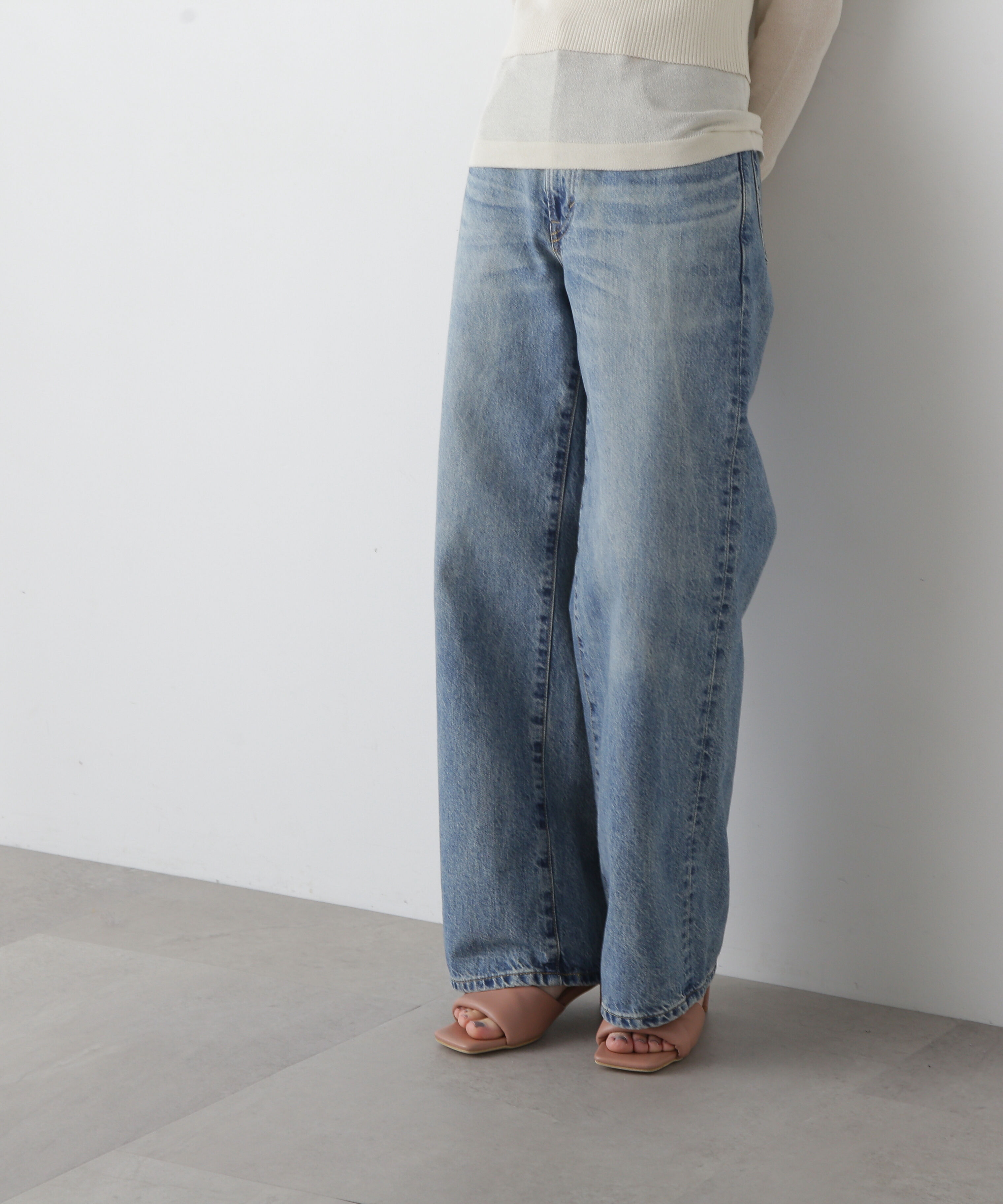  「LISA ヴィンテージワイドデニムパンツ」|その他|