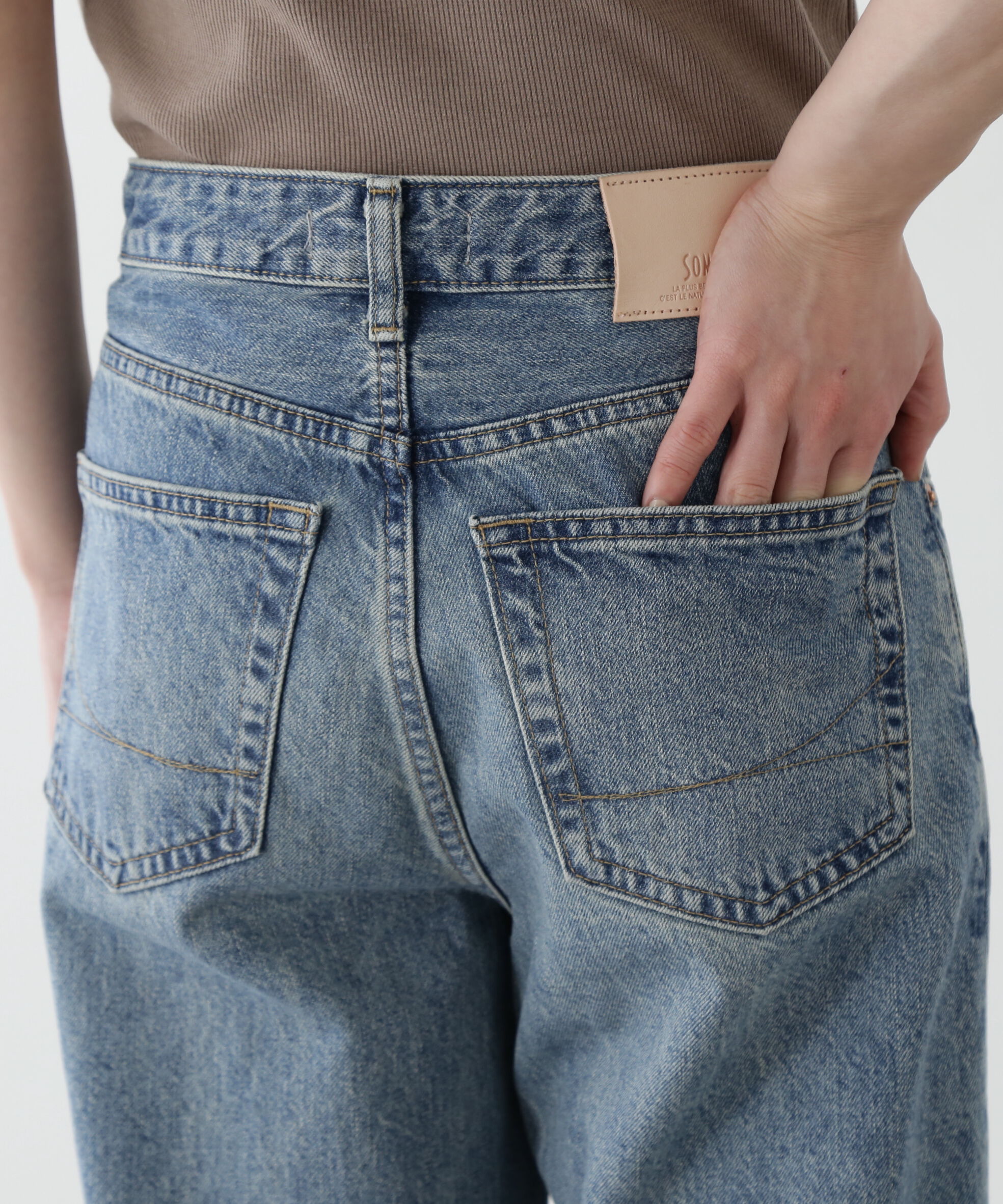  「LISA ヴィンテージワイドデニムパンツ」|その他|