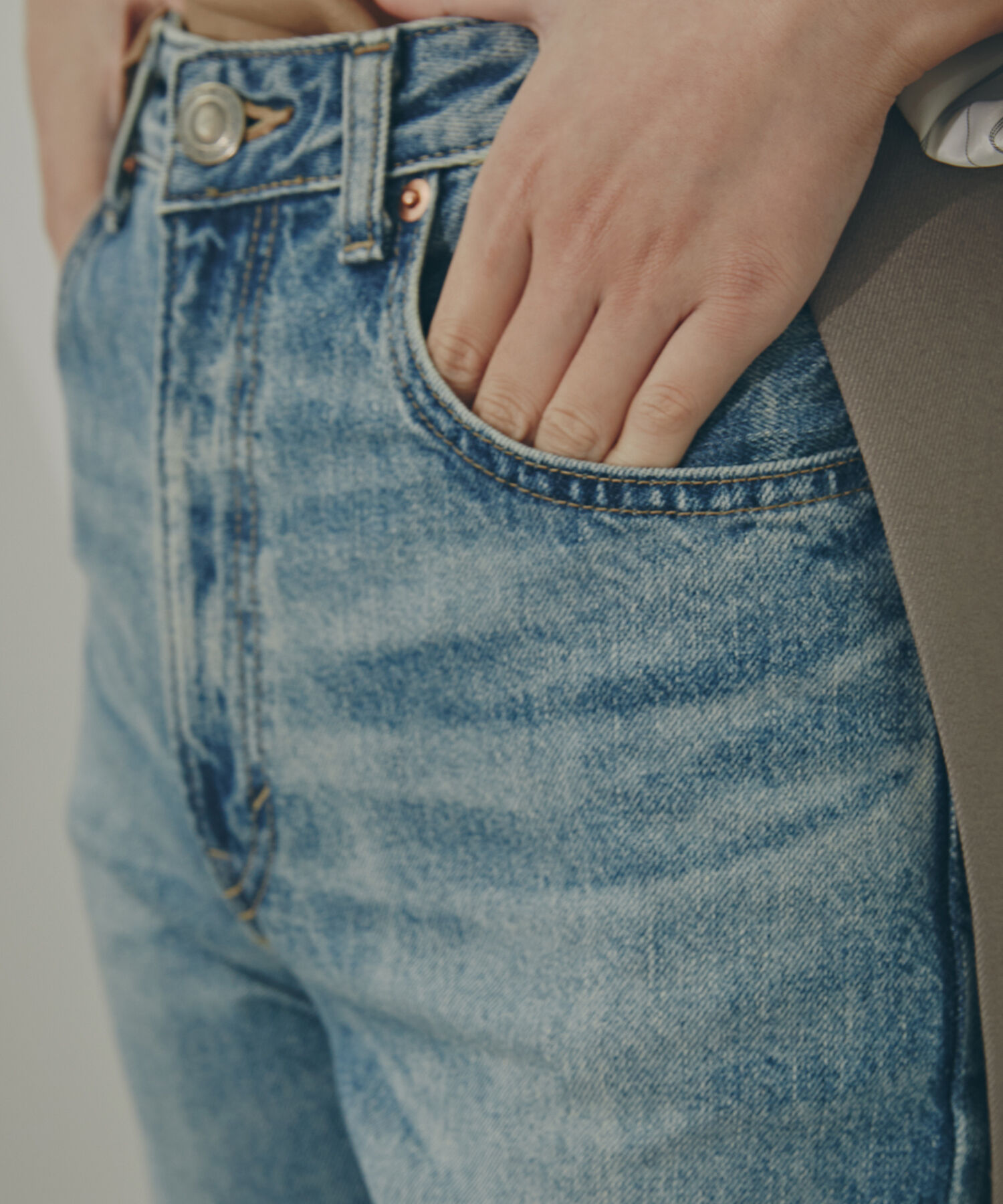  「LISA ヴィンテージワイドデニムパンツ」|その他|