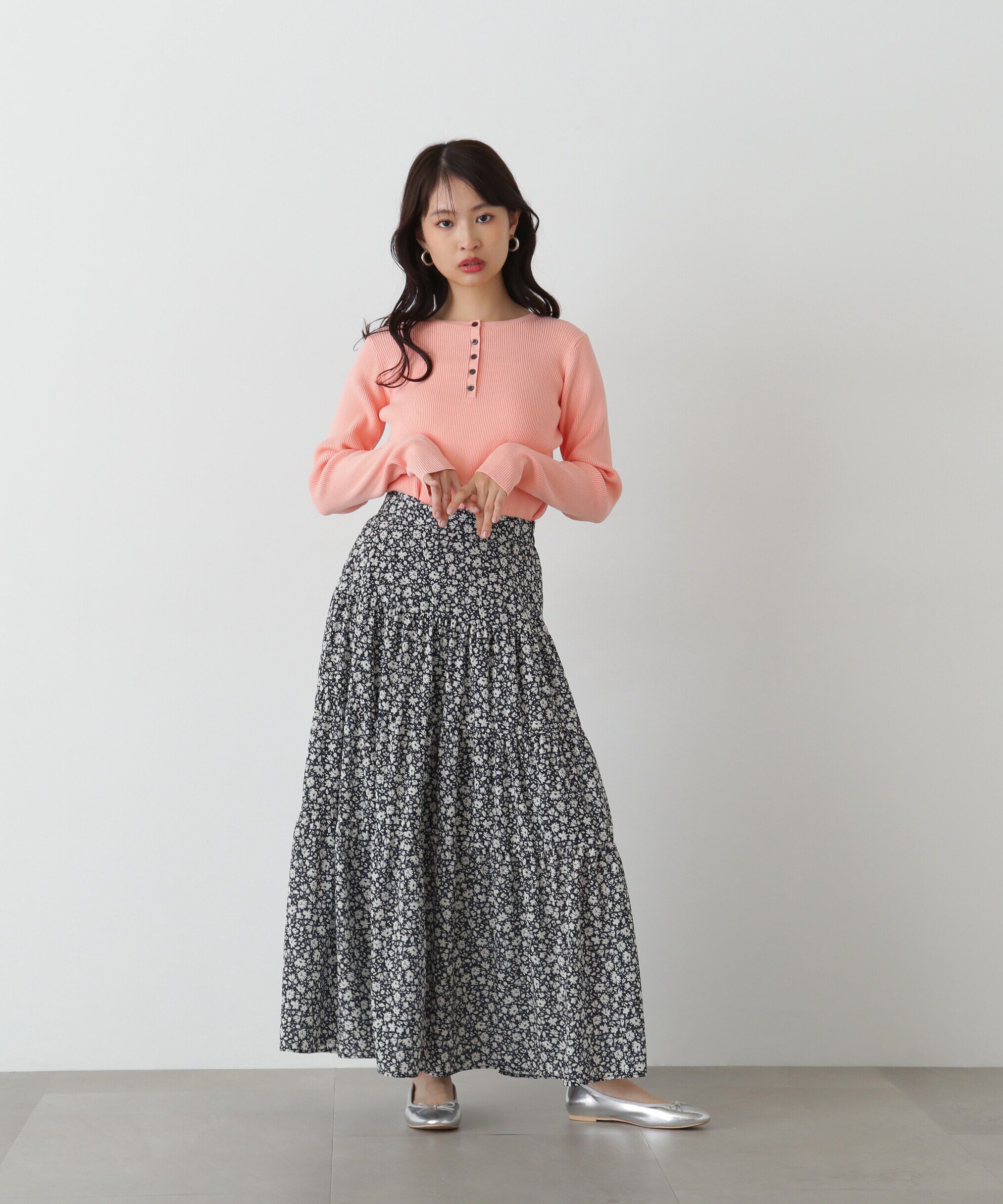  「ヘンリーネックプルオーバーニット」|ニット・セーター|