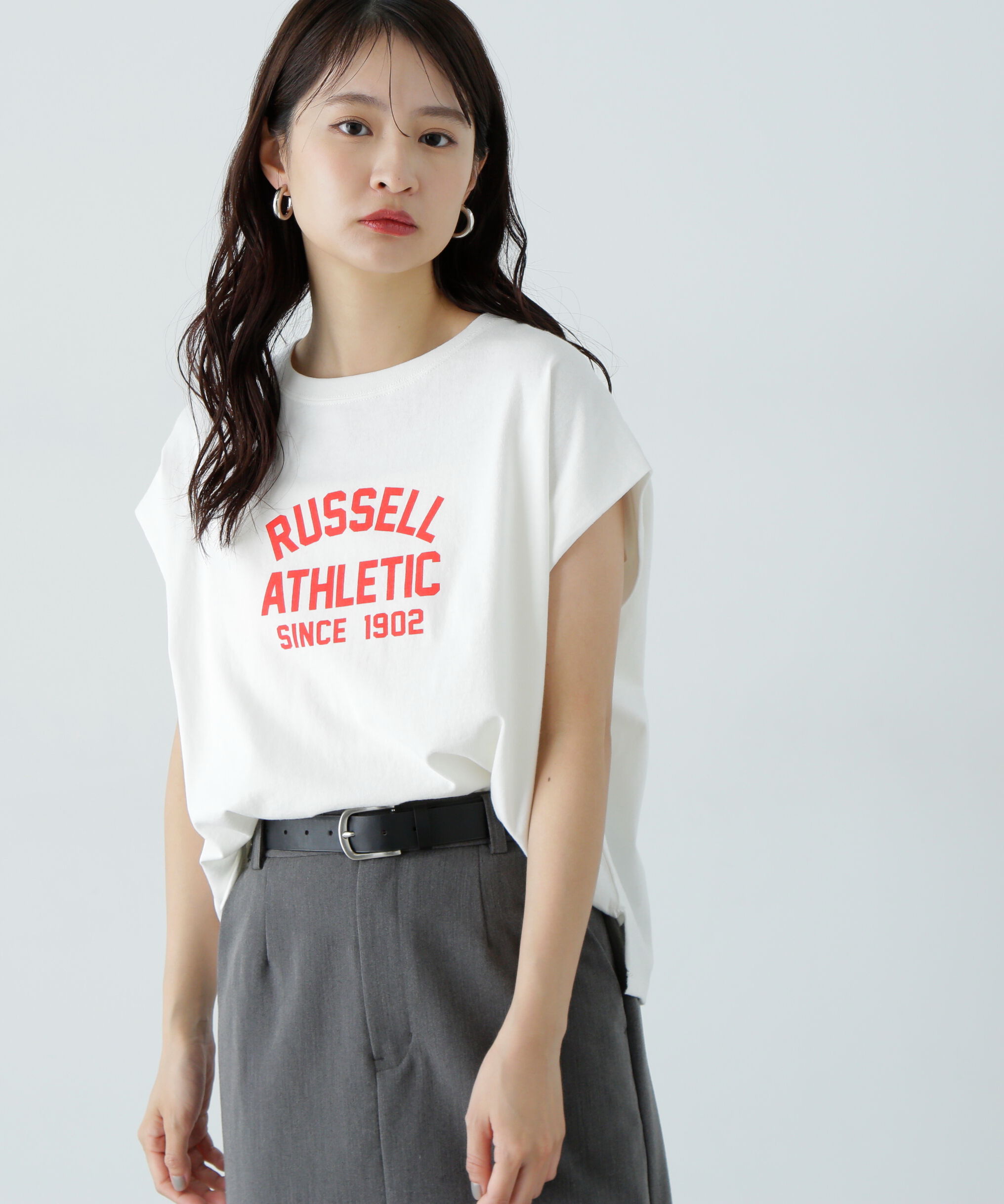  「フレンチスリーブTシャツ」|Tシャツ・カットソー|