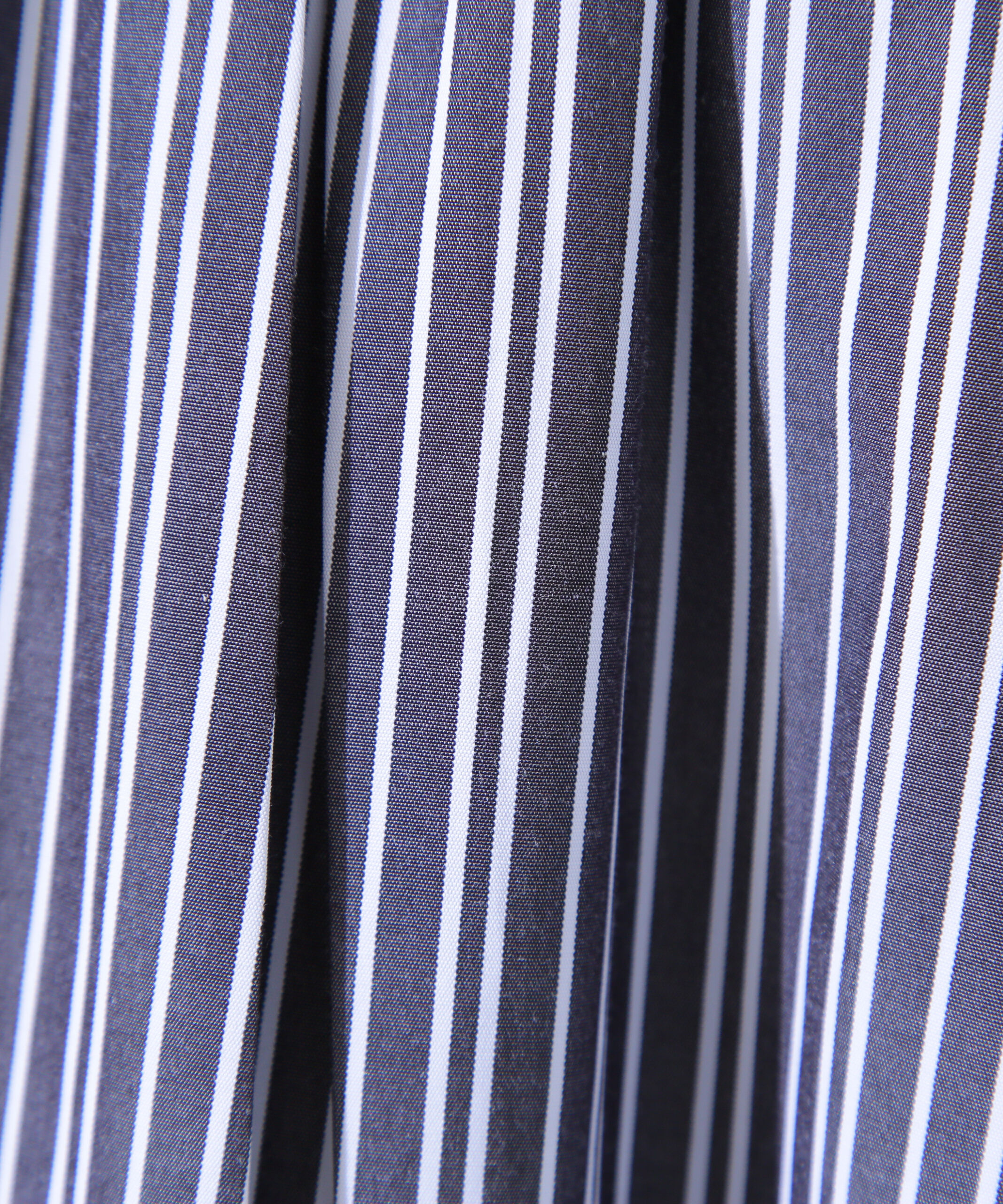  「ストライプ切替フレアスカート」|スカート|