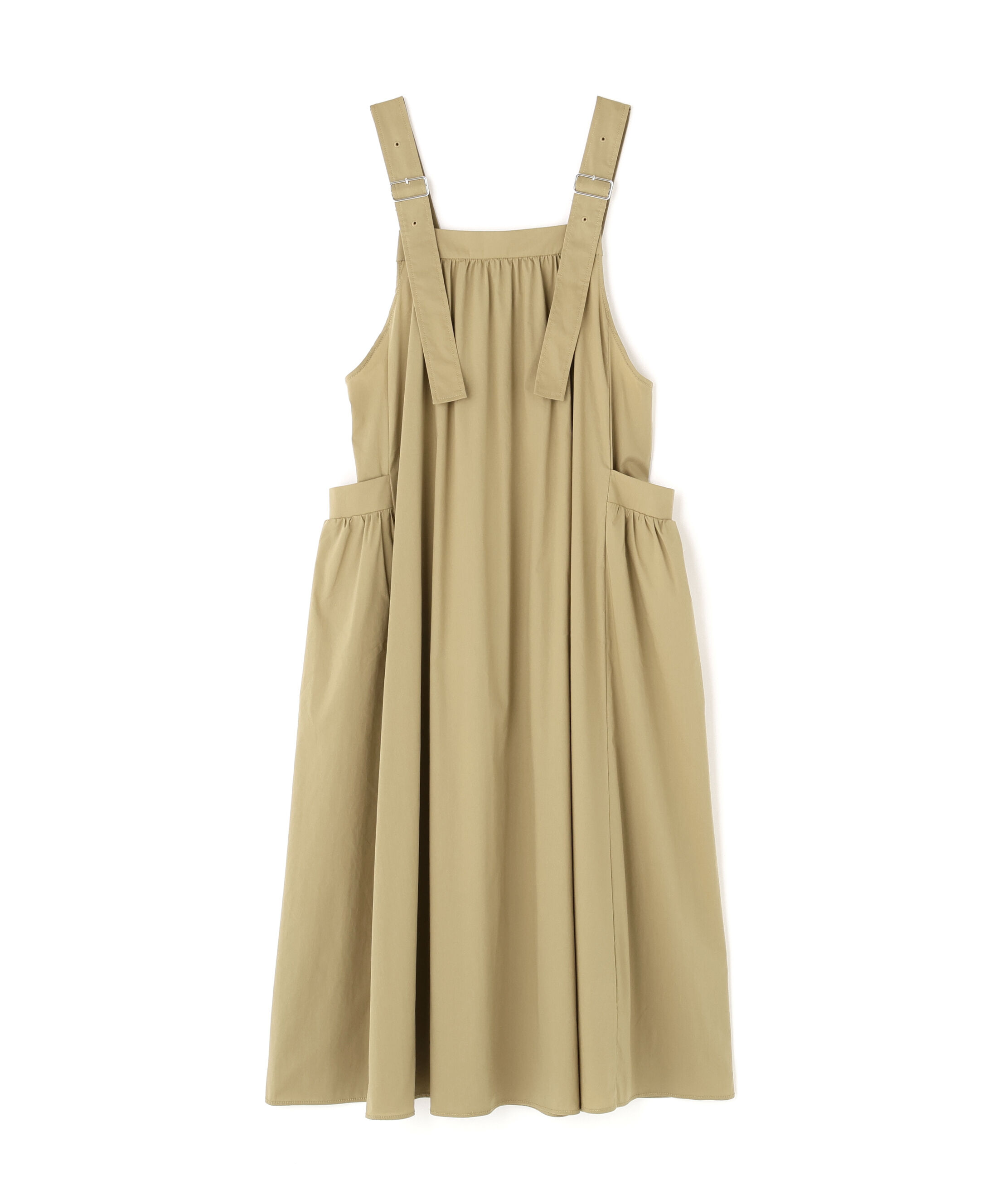  「ワイドストラップジャンパースカート」|ワンピース|