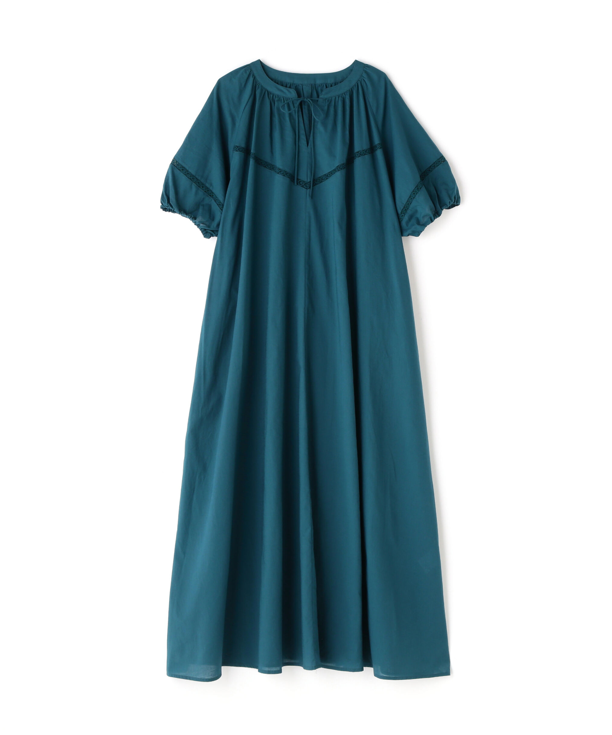  「レースコットンワンピース」|ワンピース|