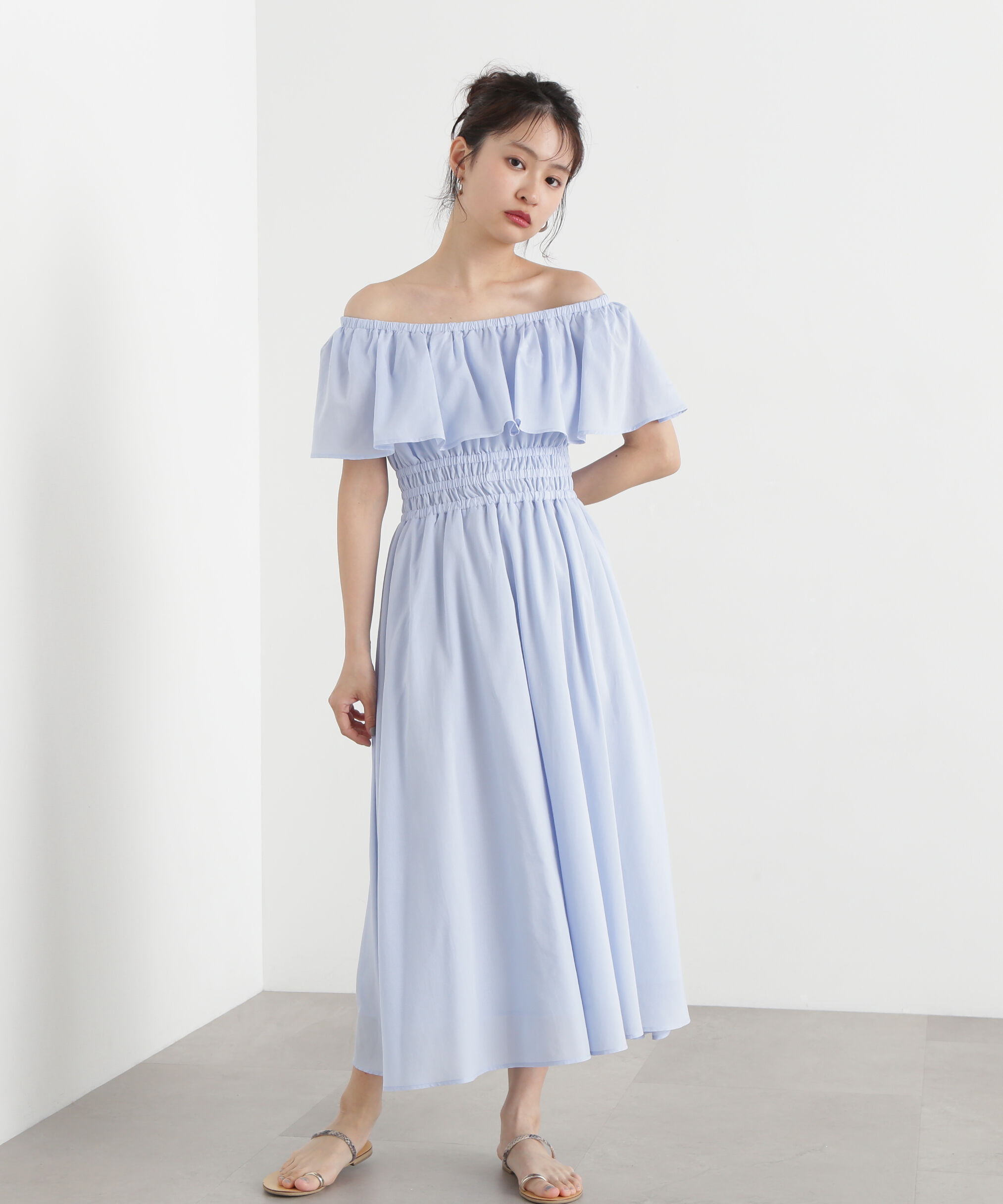  「2wayオフショルワンピース」|ワンピース|