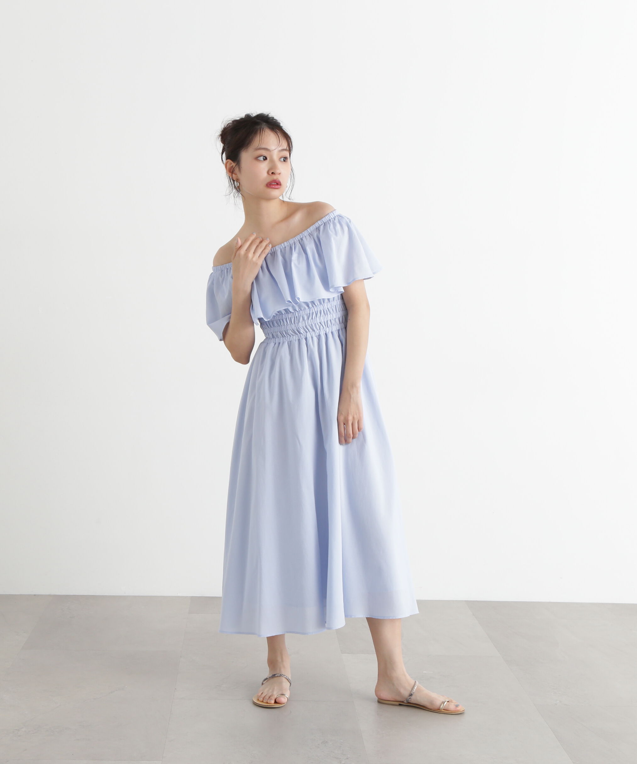  「2wayオフショルワンピース」|ワンピース|