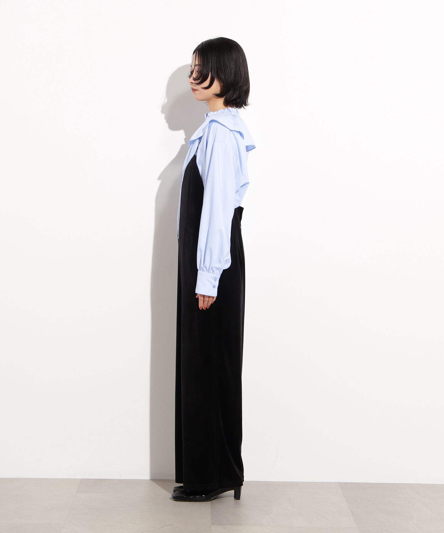  「ベロアオールインワン」|ワンピース|