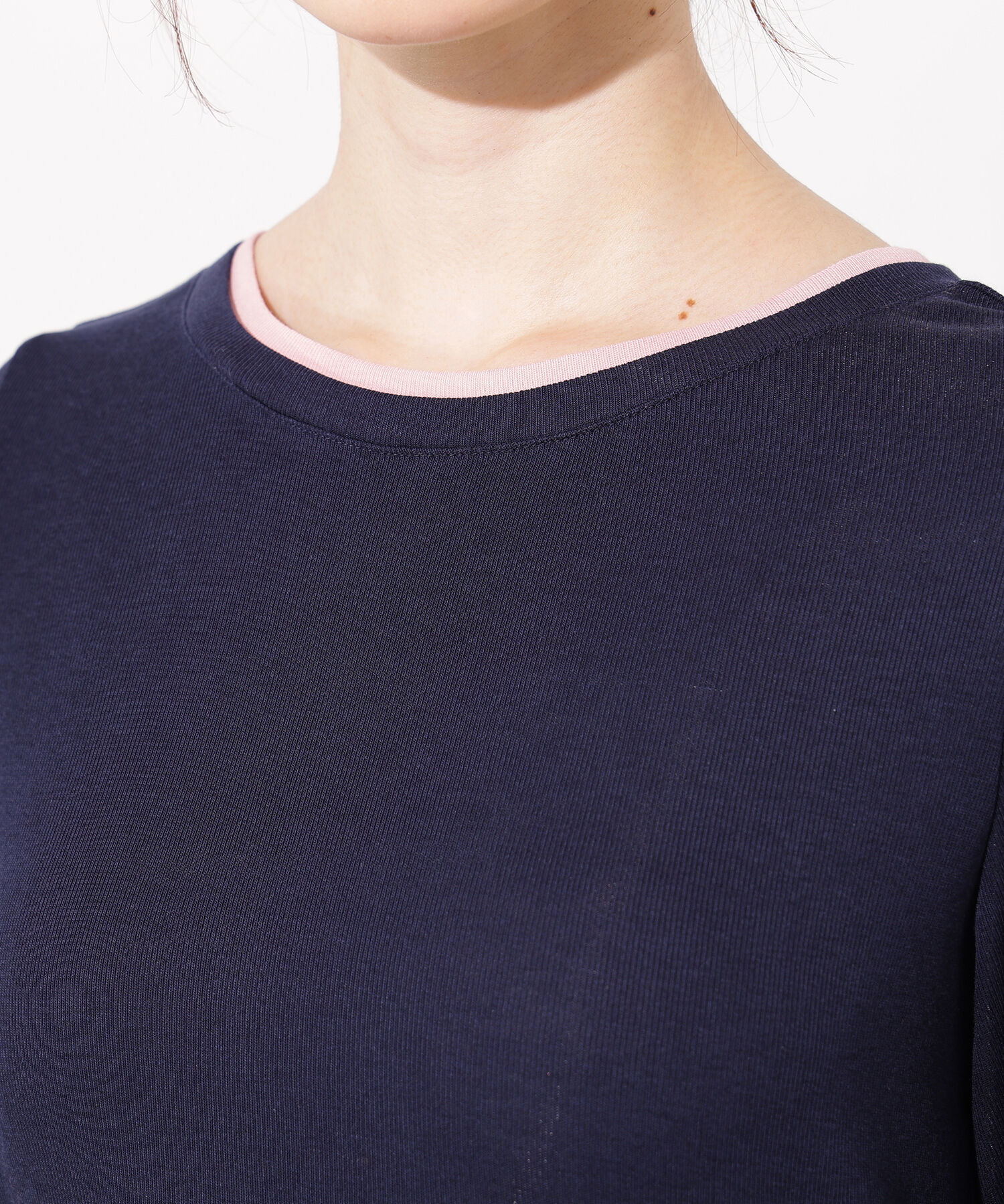  「シアーレイヤードトップス」|Tシャツ・カットソー|