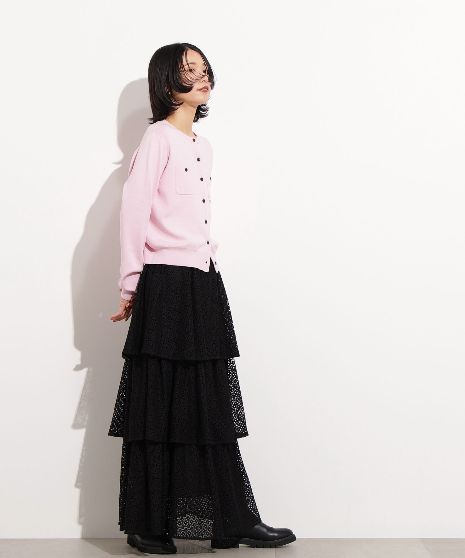  「ベーシックポケットカーディガン」|ニット・セーター|