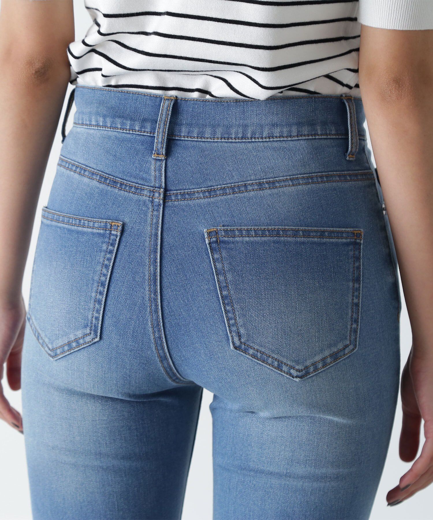  「スリムフレアデニムパンツ」|その他|