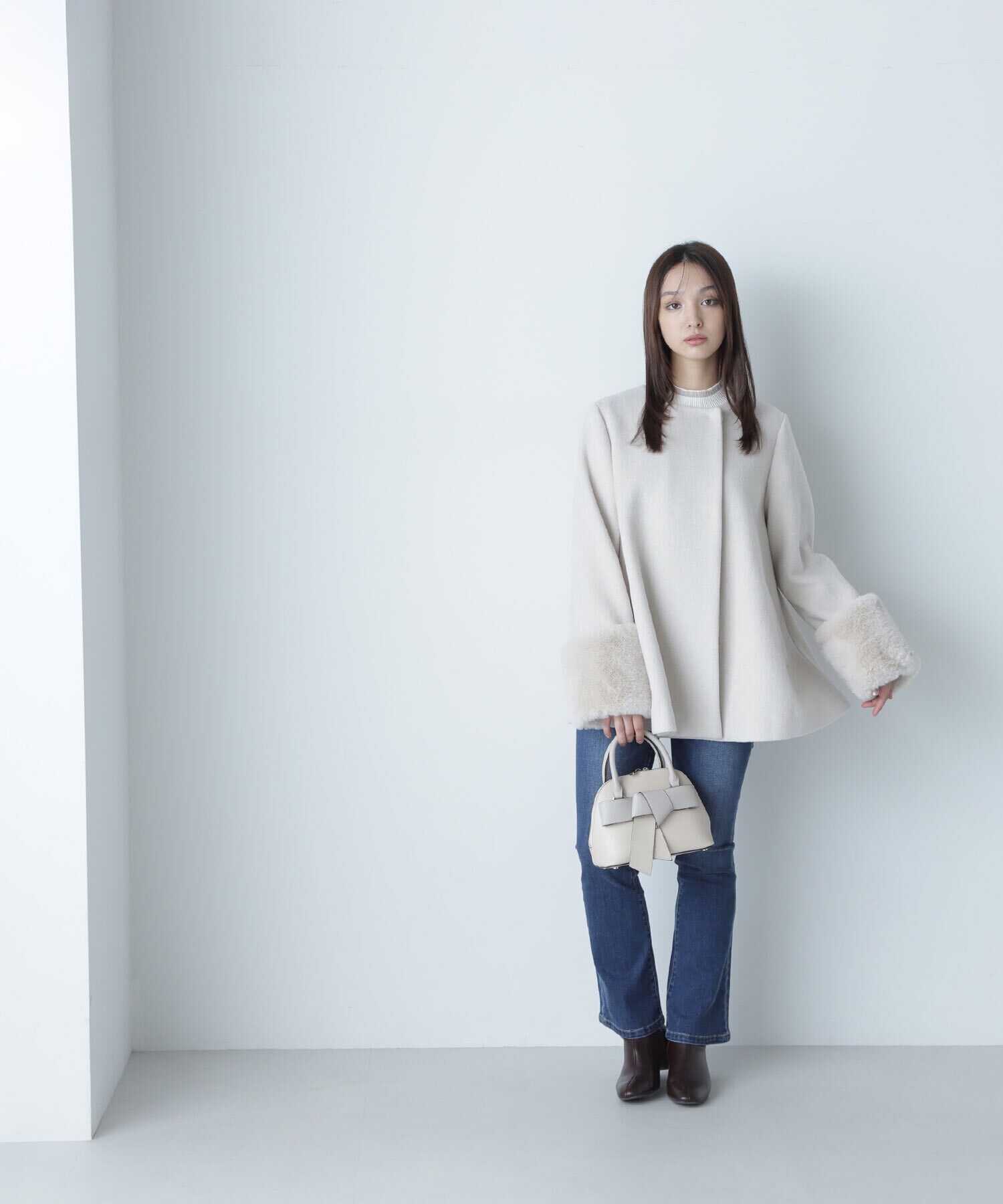  「スリムフレアデニムパンツ」|その他|