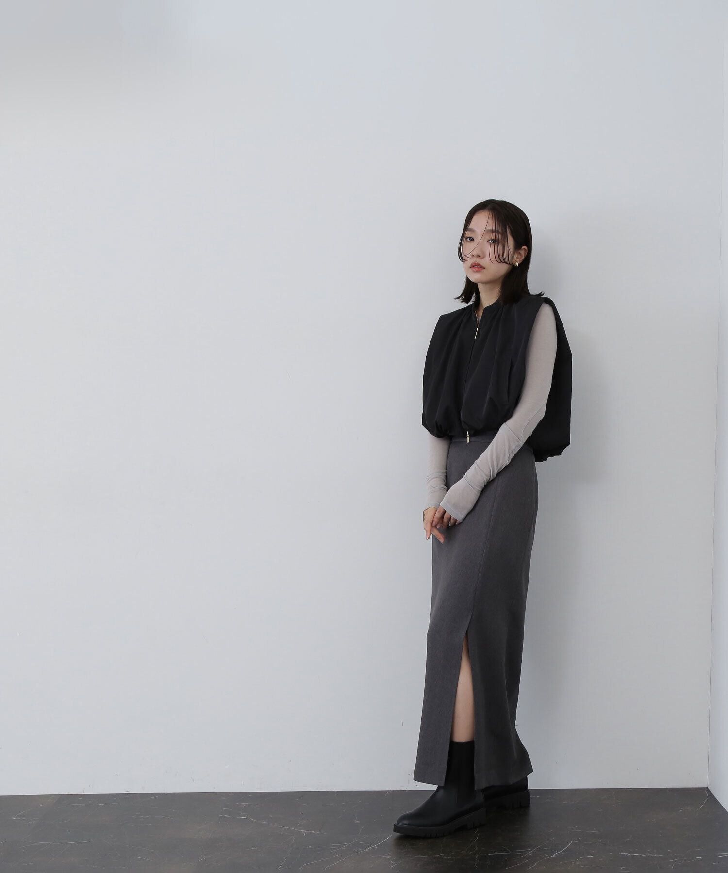  「MA-1コンパクトベスト」|ブルゾン・スタジャン|