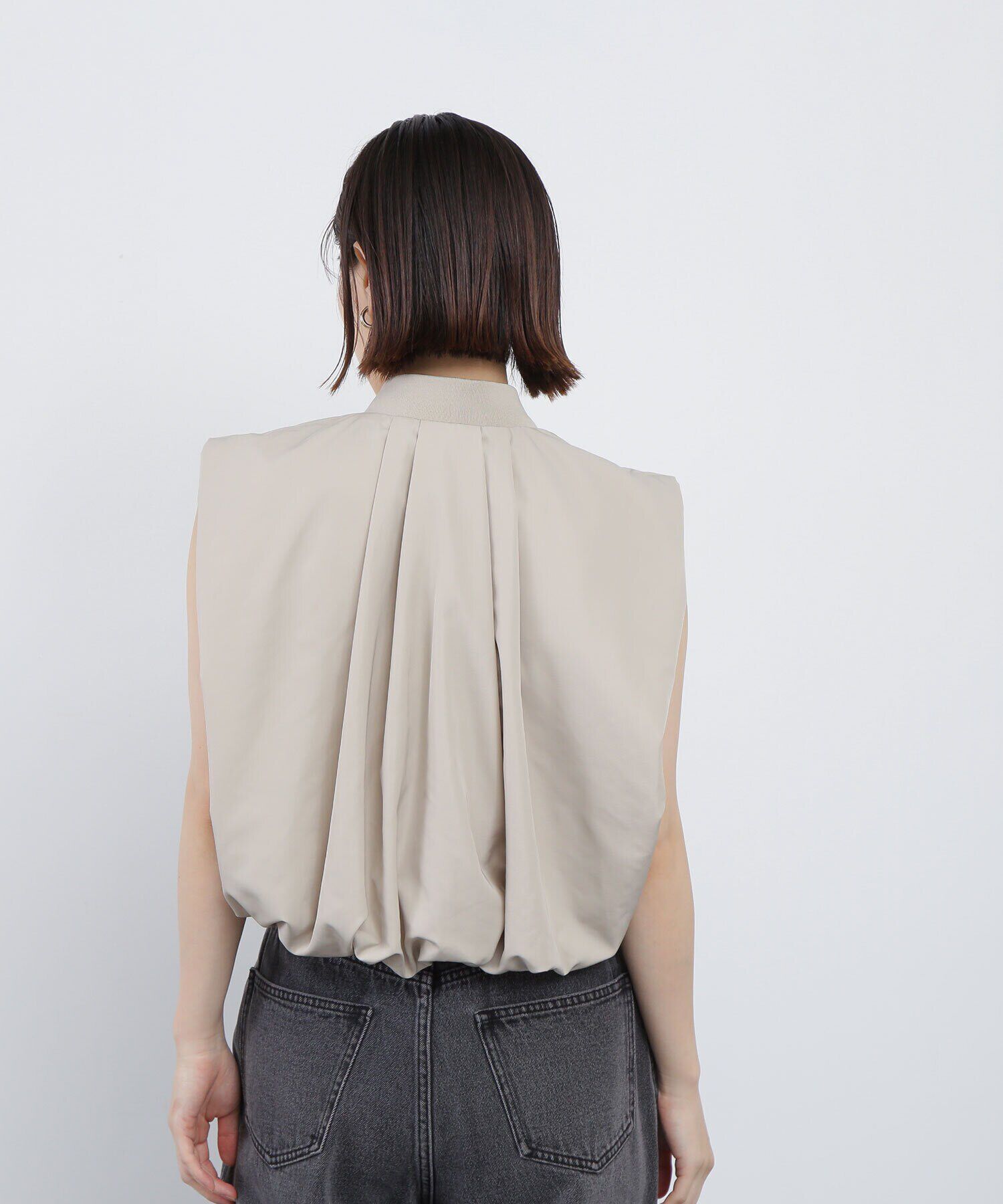  「MA-1コンパクトベスト」|ブルゾン・スタジャン|