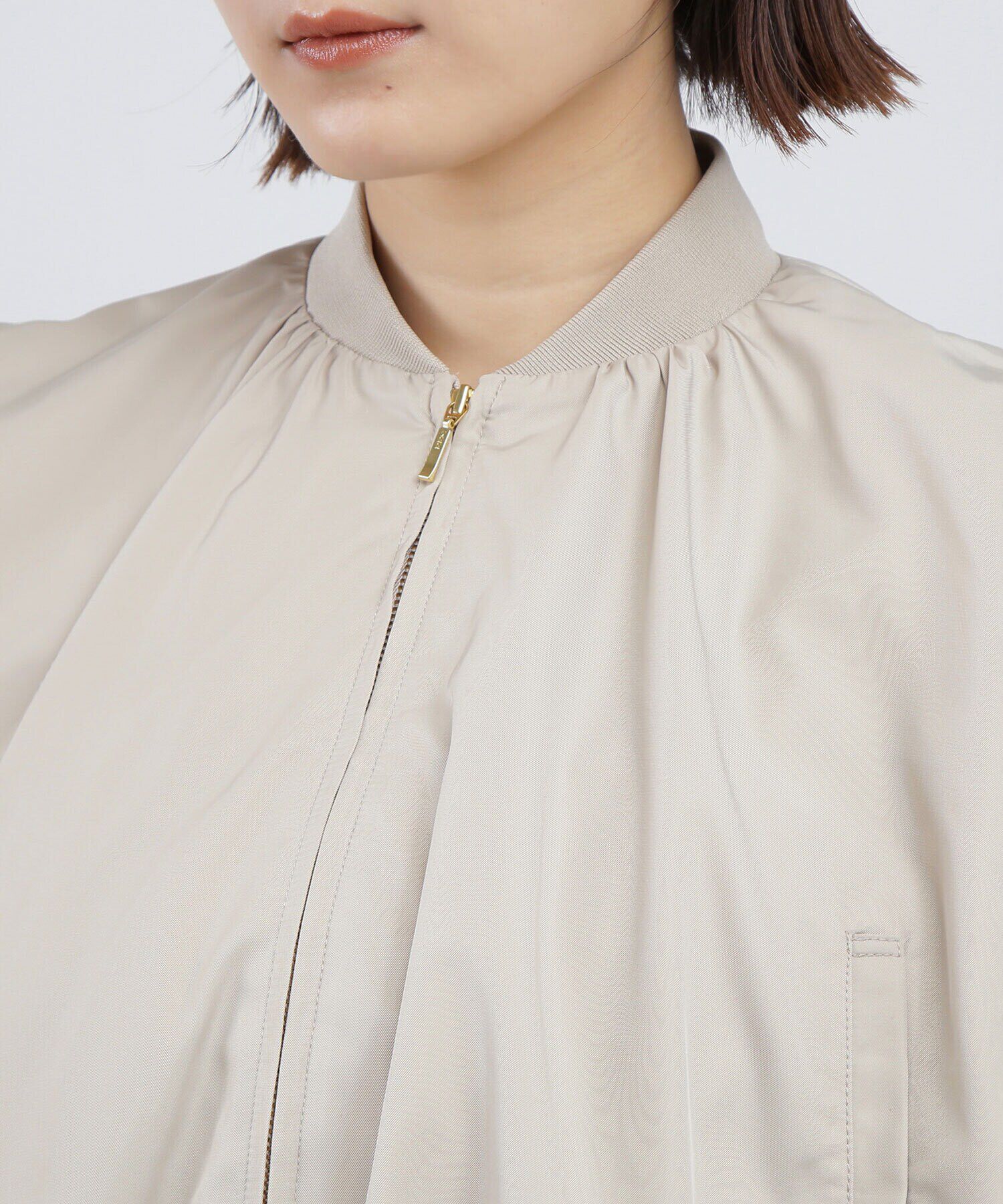  「MA-1コンパクトベスト」|ブルゾン・スタジャン|