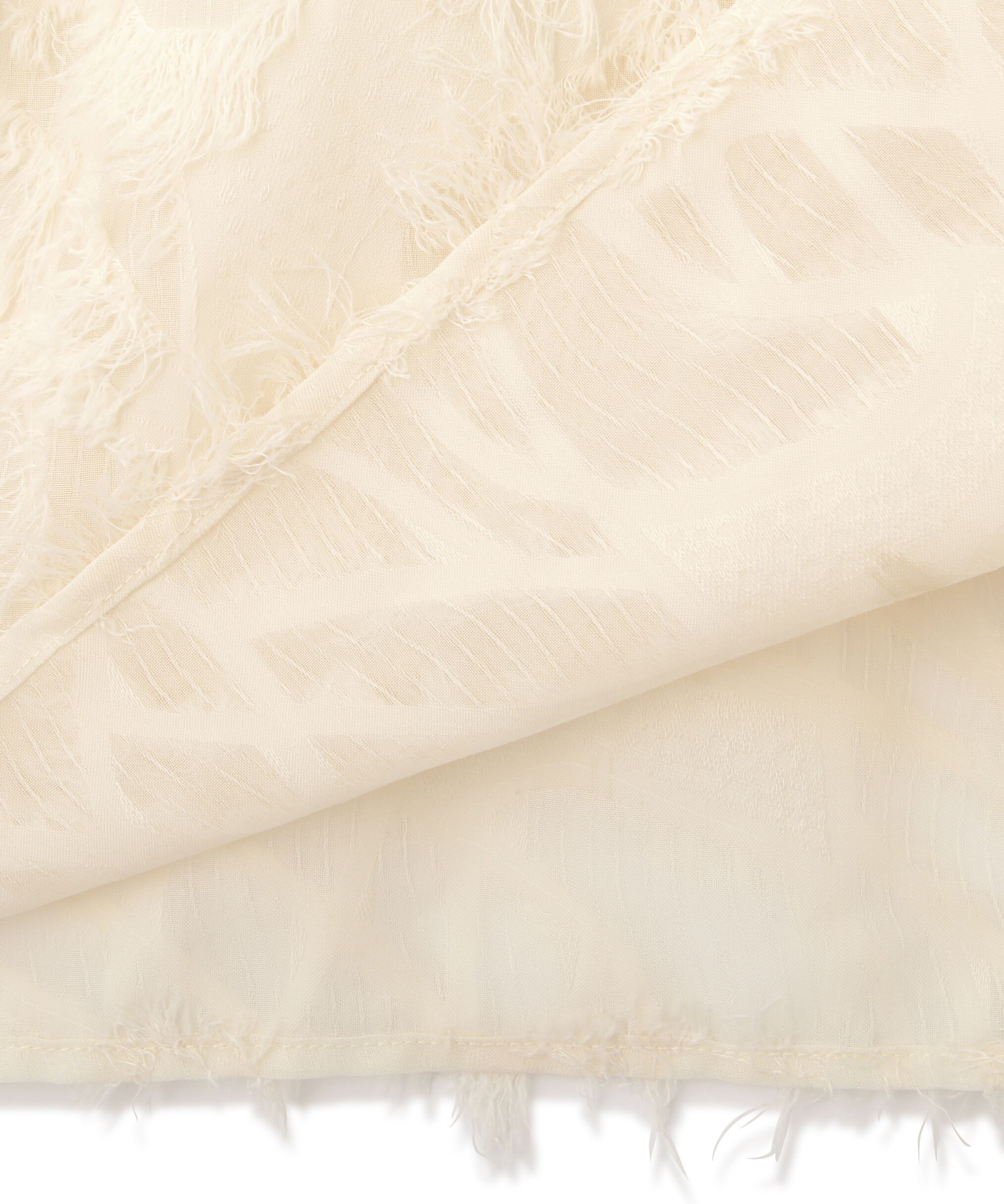  「フリンジジャガードミニワンピース」|ワンピース|