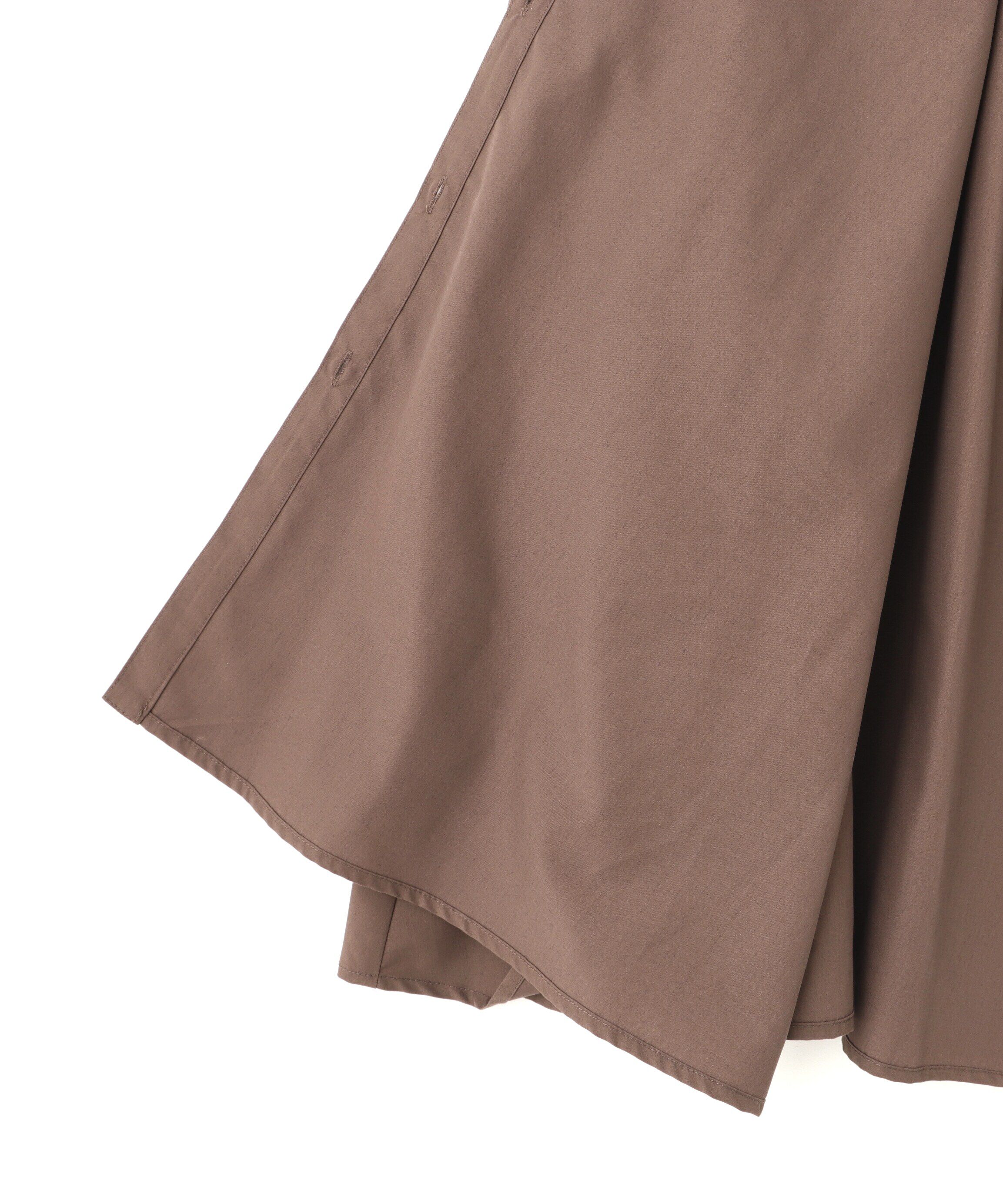  「ヨークフリルシャツワンピース　24AW」|ワンピース|