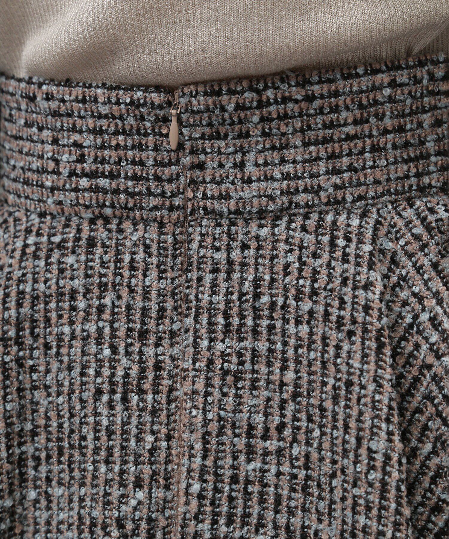  「ツイードコクーンスカート」|スカート|