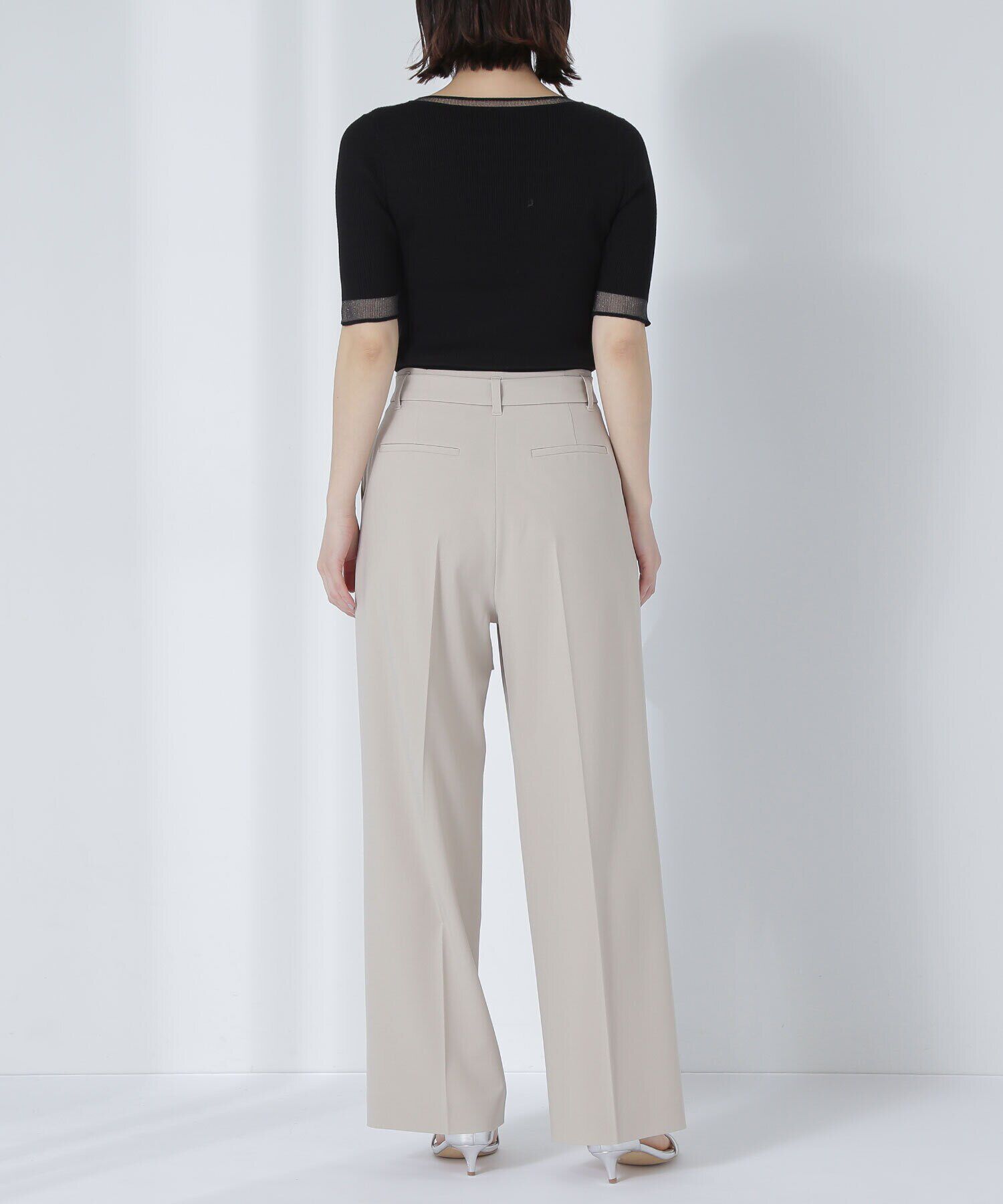  「シアースリーブリブニット」|ニット・セーター|