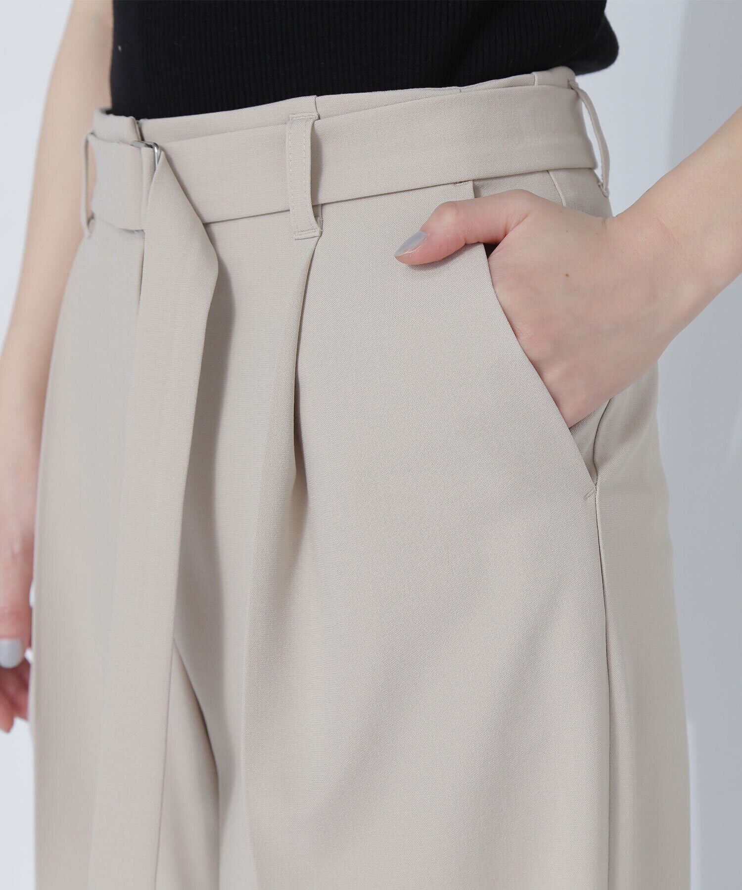  「シアースリーブリブニット」|ニット・セーター|