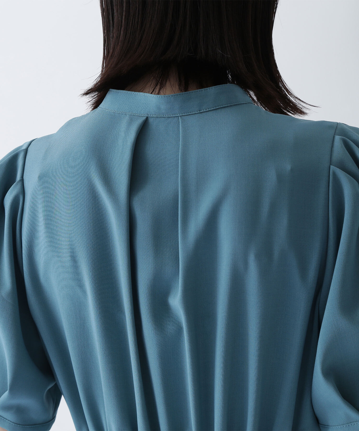  「リネンライクベルテッドワンピース」|ワンピース|