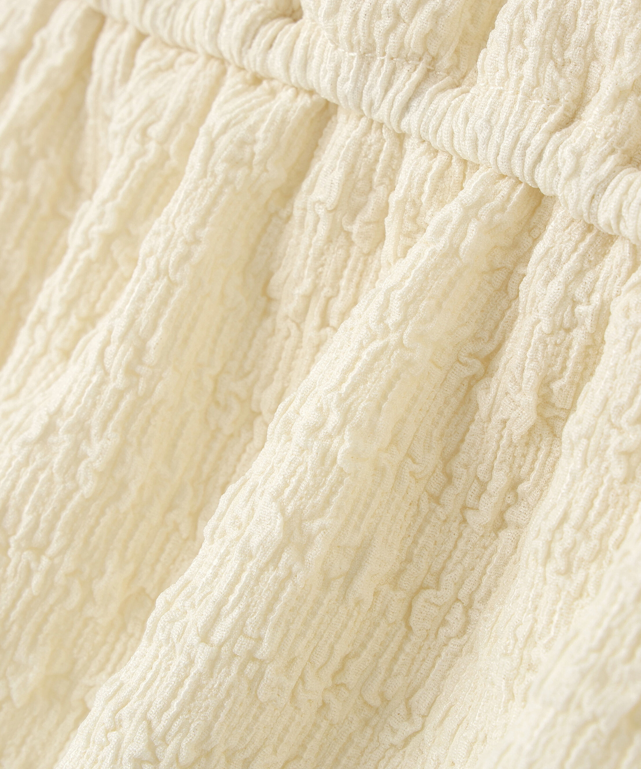  「シャーリングペプラムカットソー半袖」|Tシャツ・カットソー|