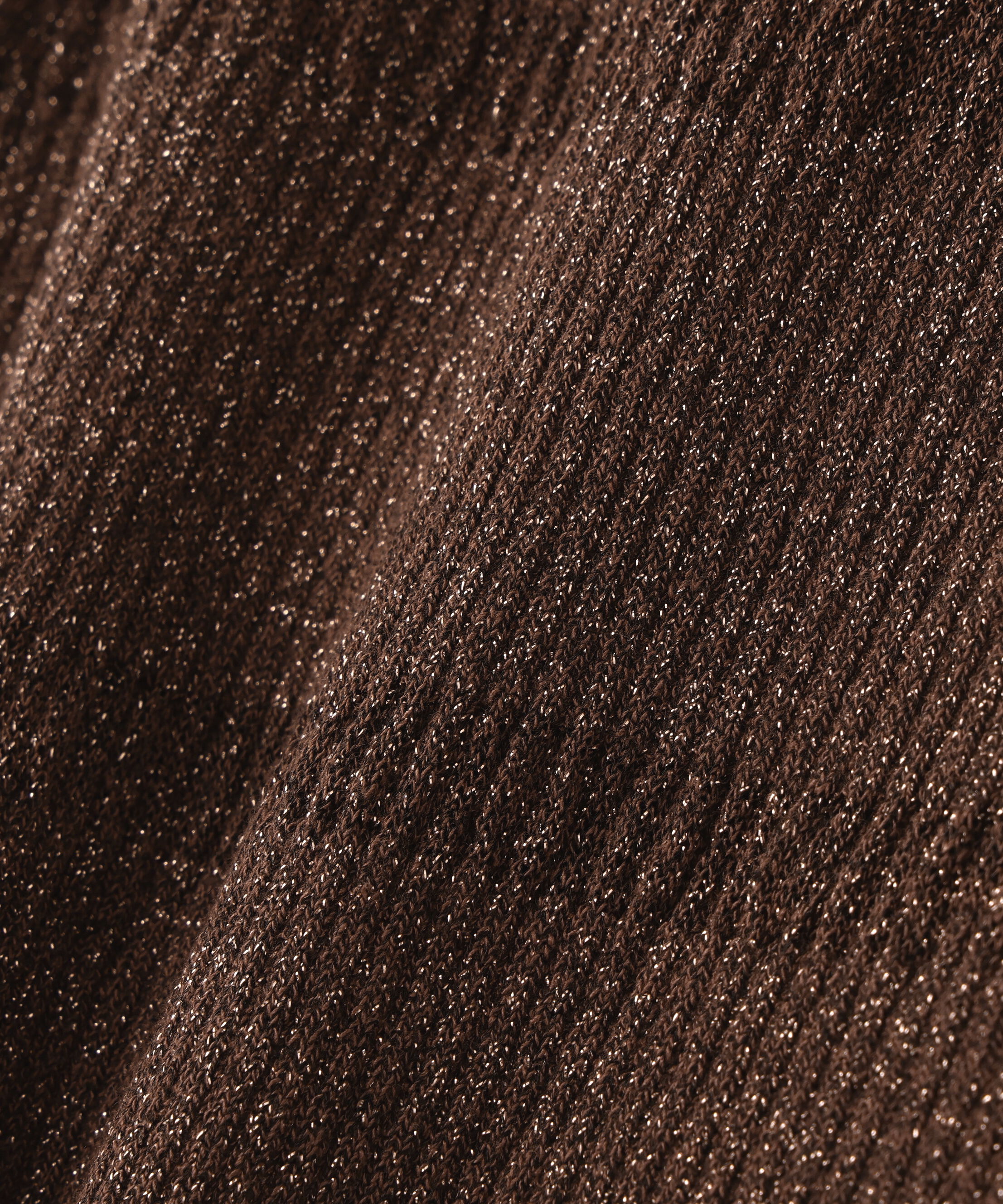  「切替ラメリブニット」|ニット・セーター|