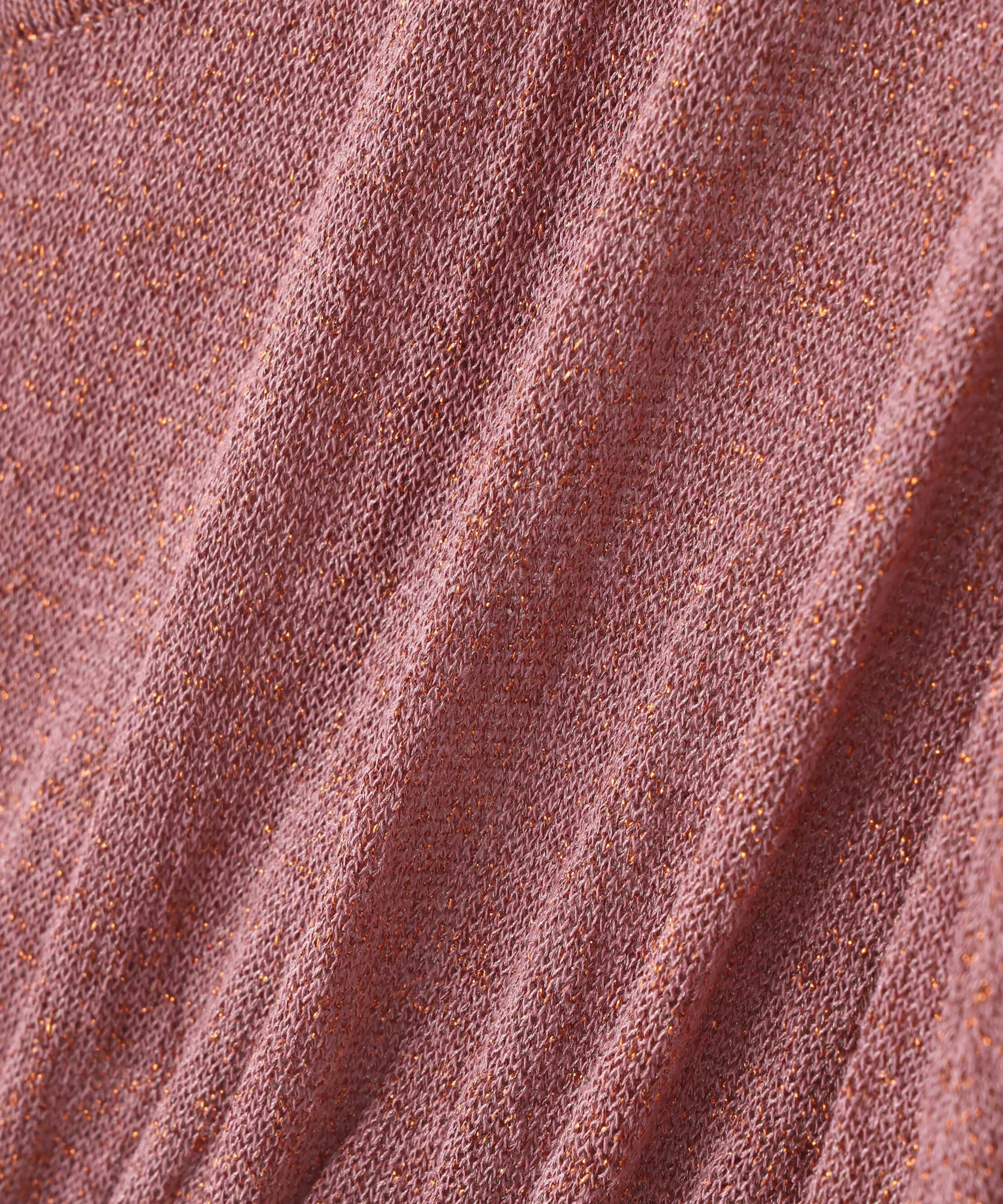  「切替ラメリブニット」|ニット・セーター|