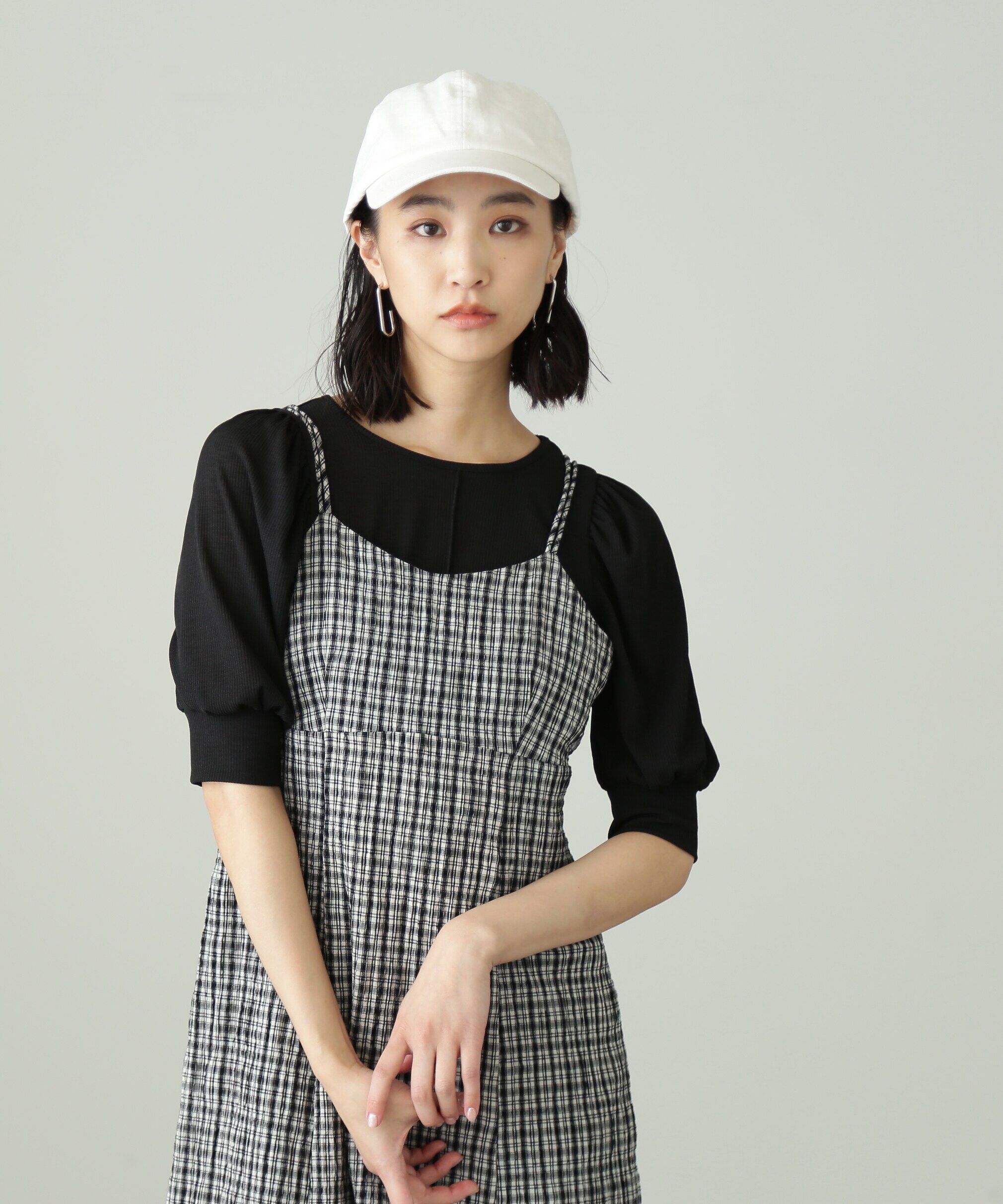  「シアーテレコボリュームスリーブカットソー」|Tシャツ・カットソー|