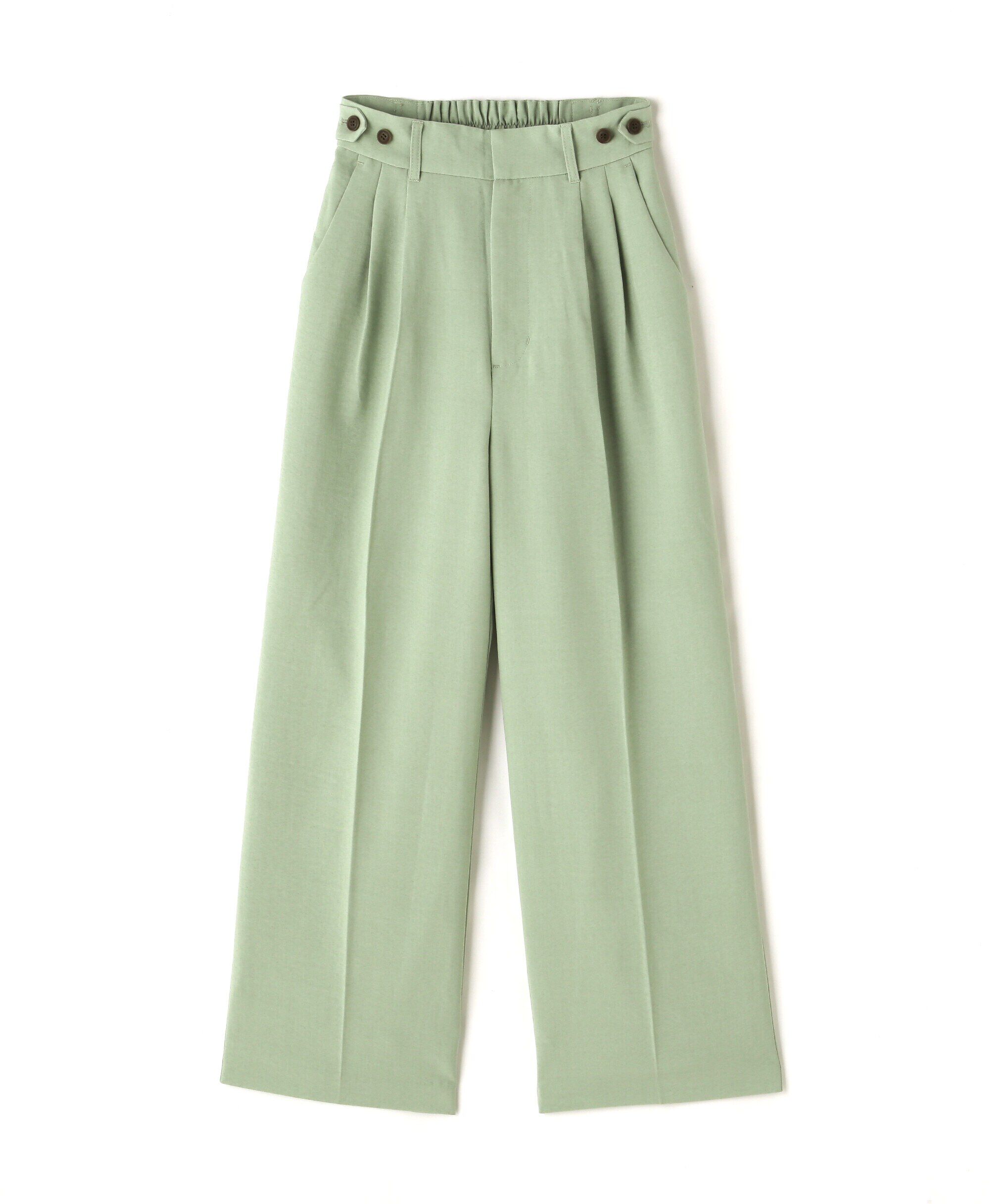  「[低身長サイズ/Sシリーズ]気流染めサイドボタンワイドパンツ」|その他|