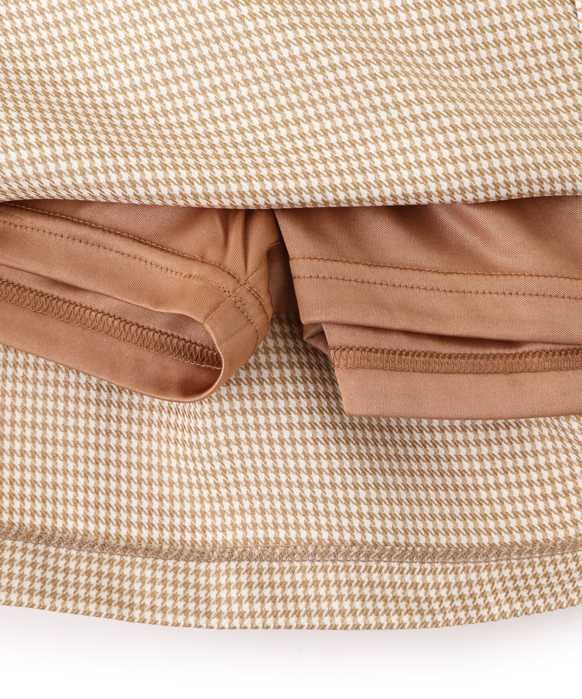  「ギンガムチェックハイウエストミニスカート」|スカート|