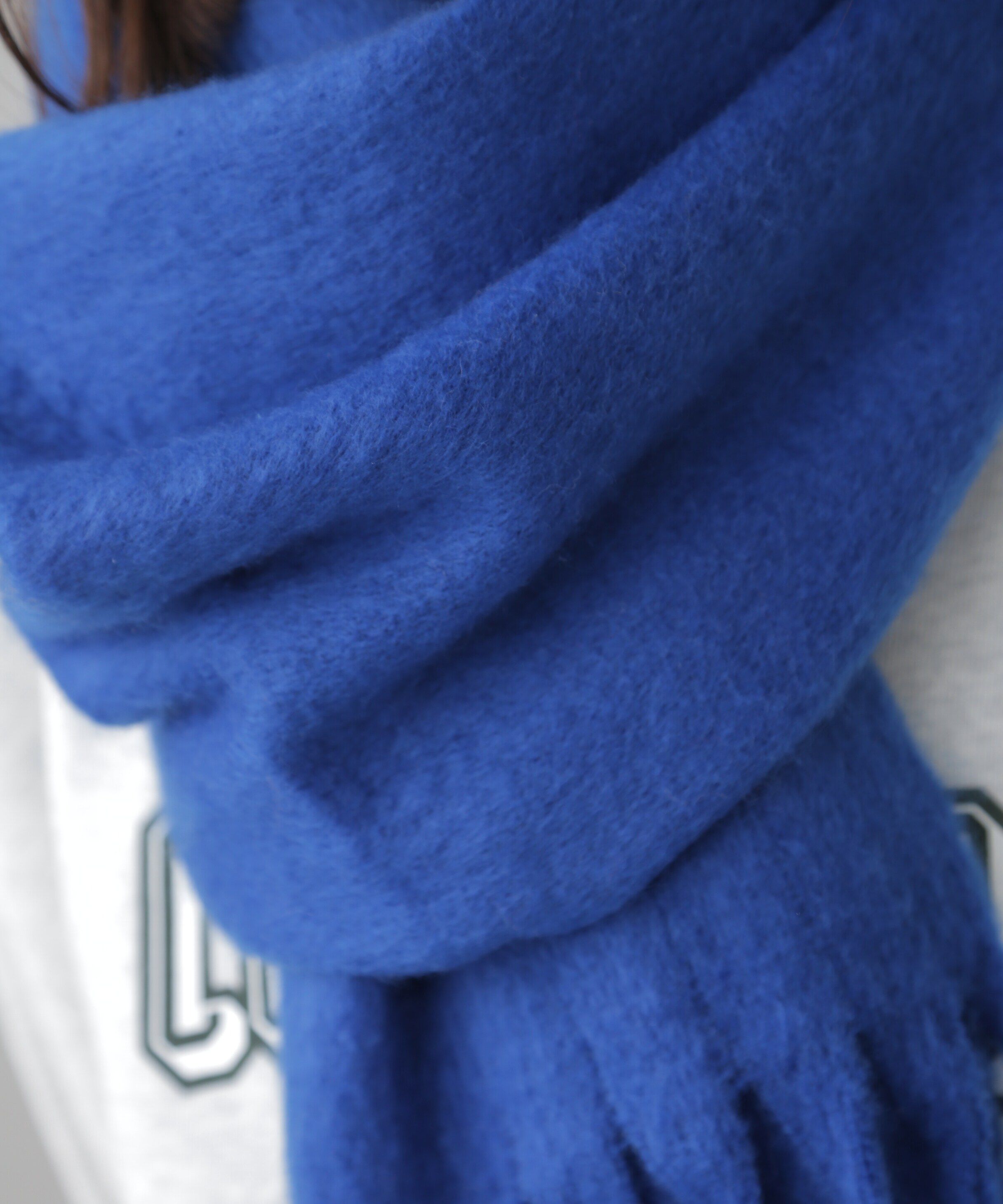  「大判無地ストール」|ソックス|