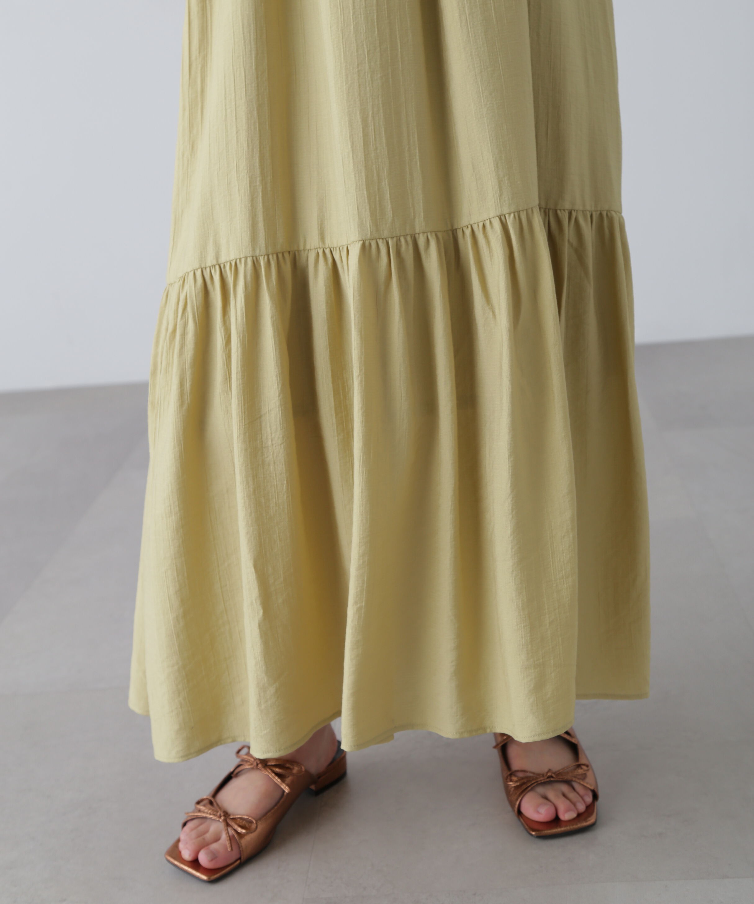  「シャーリング２ＷＡＹオフショルワンピース」|ワンピース|