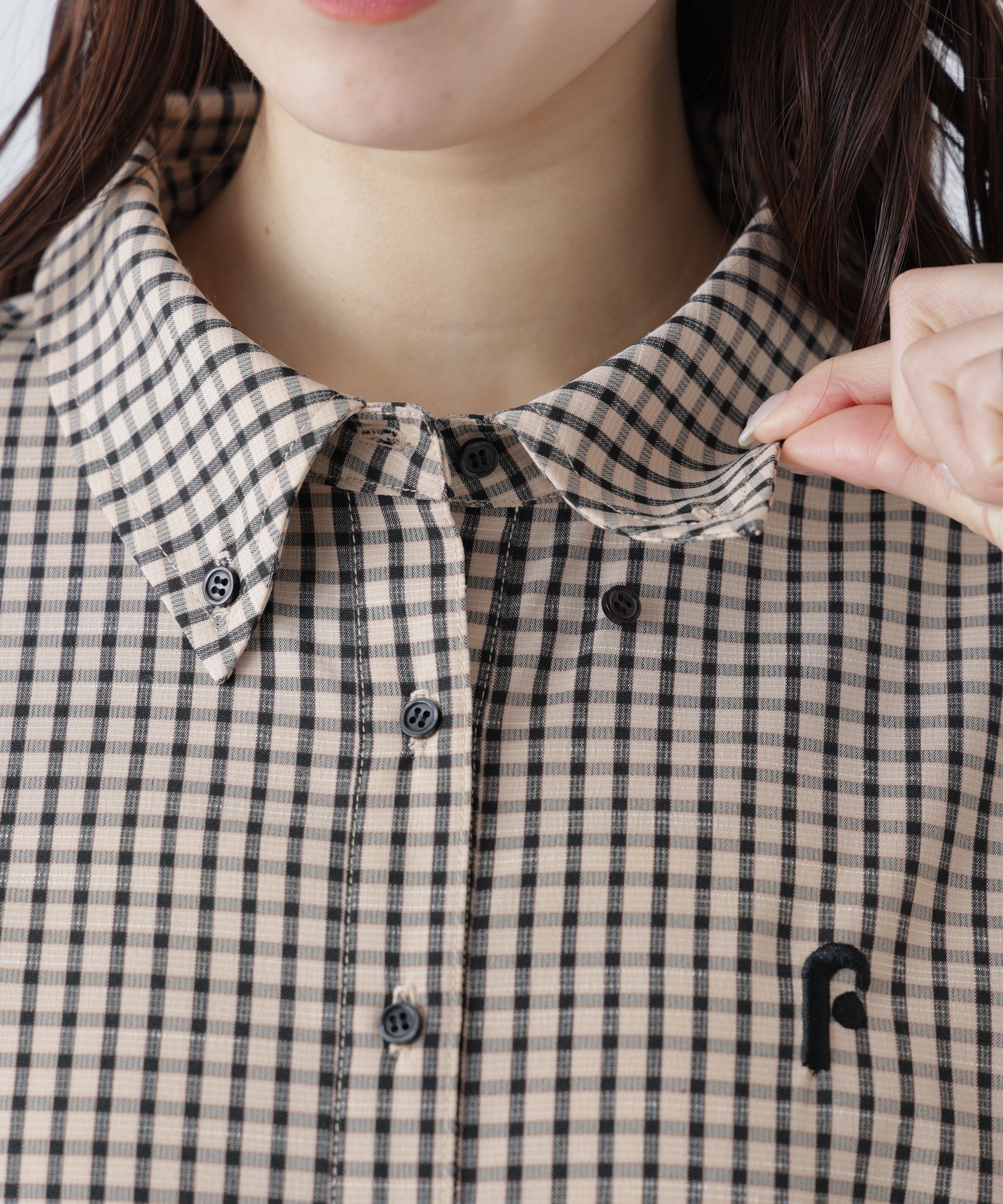  「チェックプリーツミニワンピース」|ワンピース|