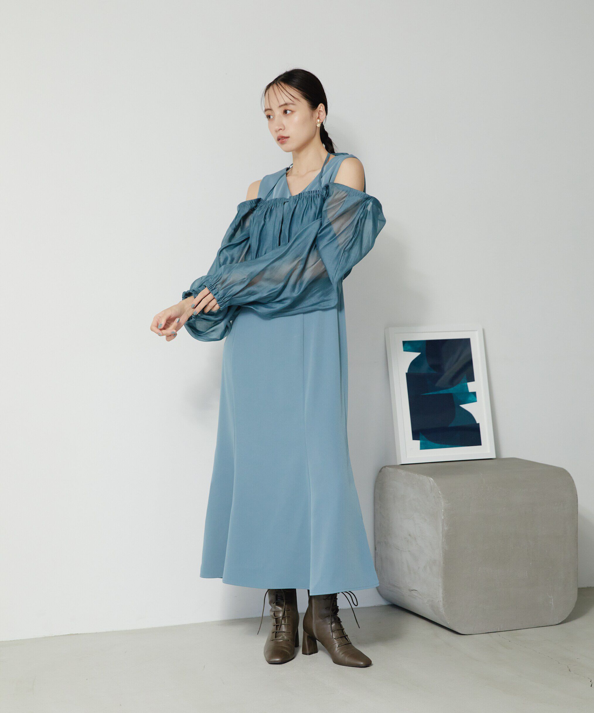  「2ピースボレロツキワンピース」|ワンピース|