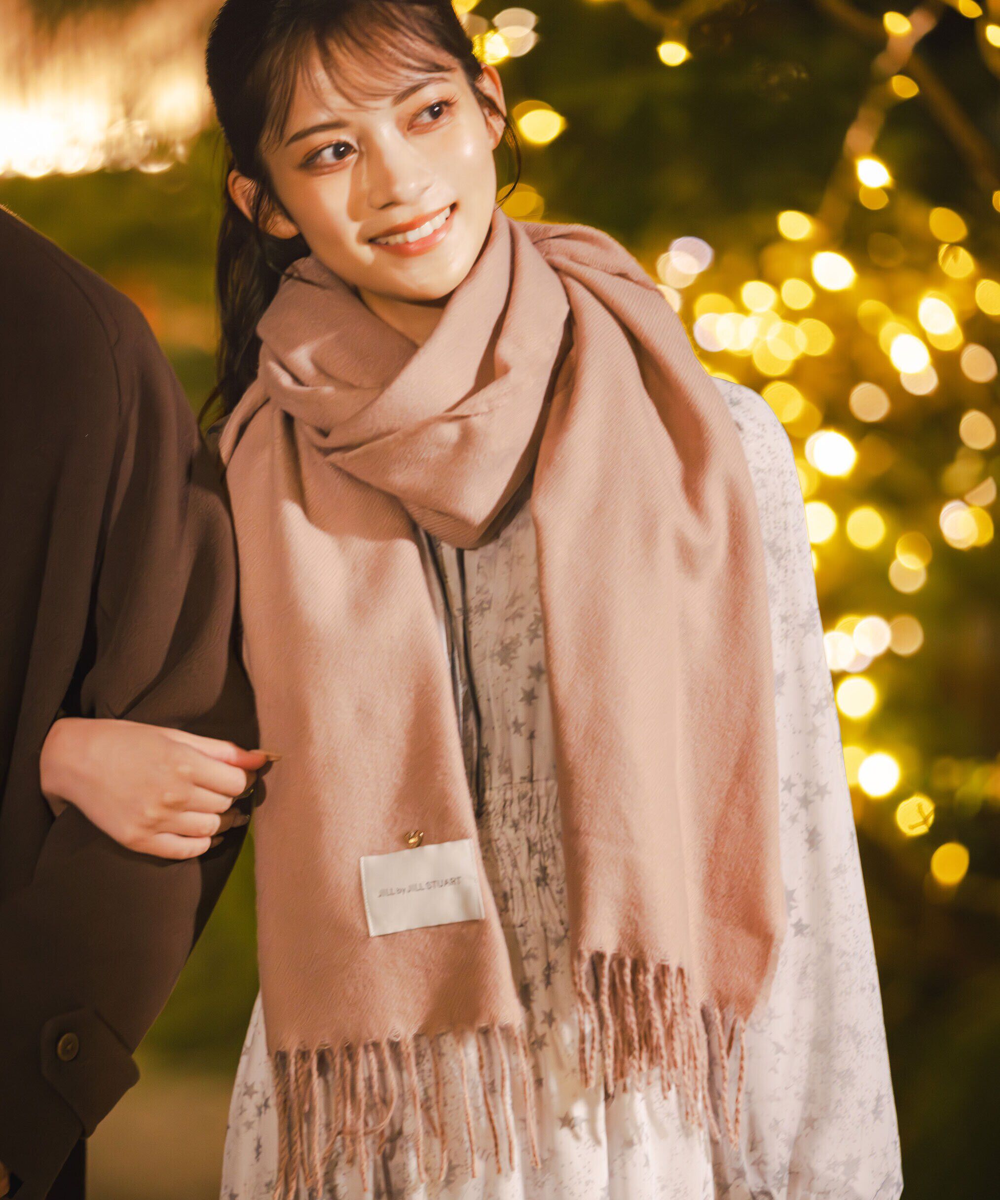  「ハートトッピングストール」|バンダナ・スカーフ|