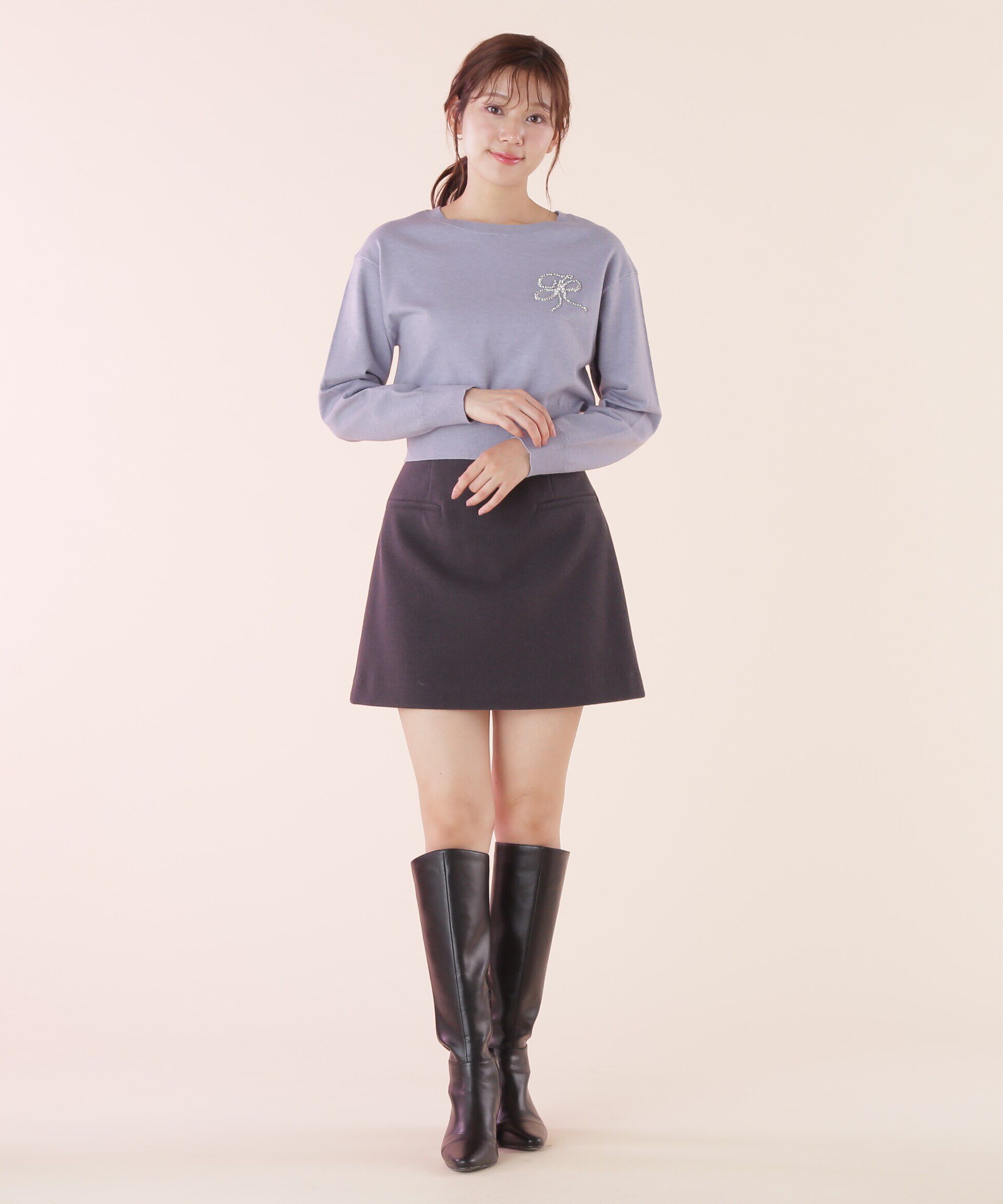  「◆ハイウエストミニスカート」|スカート|