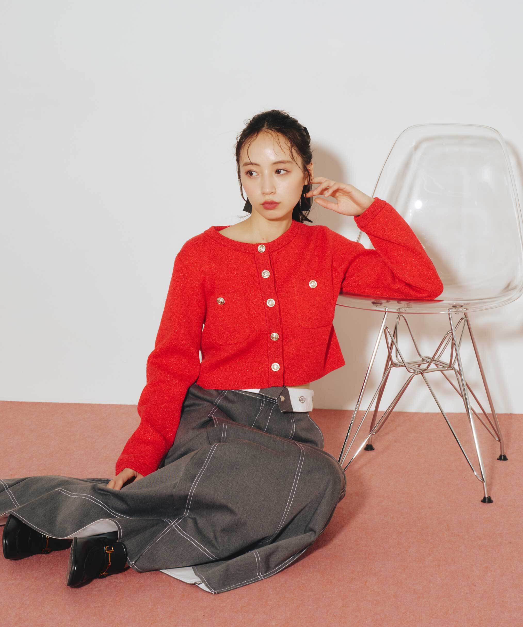  「「Dickies &times; JILL by JILL STUART」別注ステッチロングスカート」|スカート|