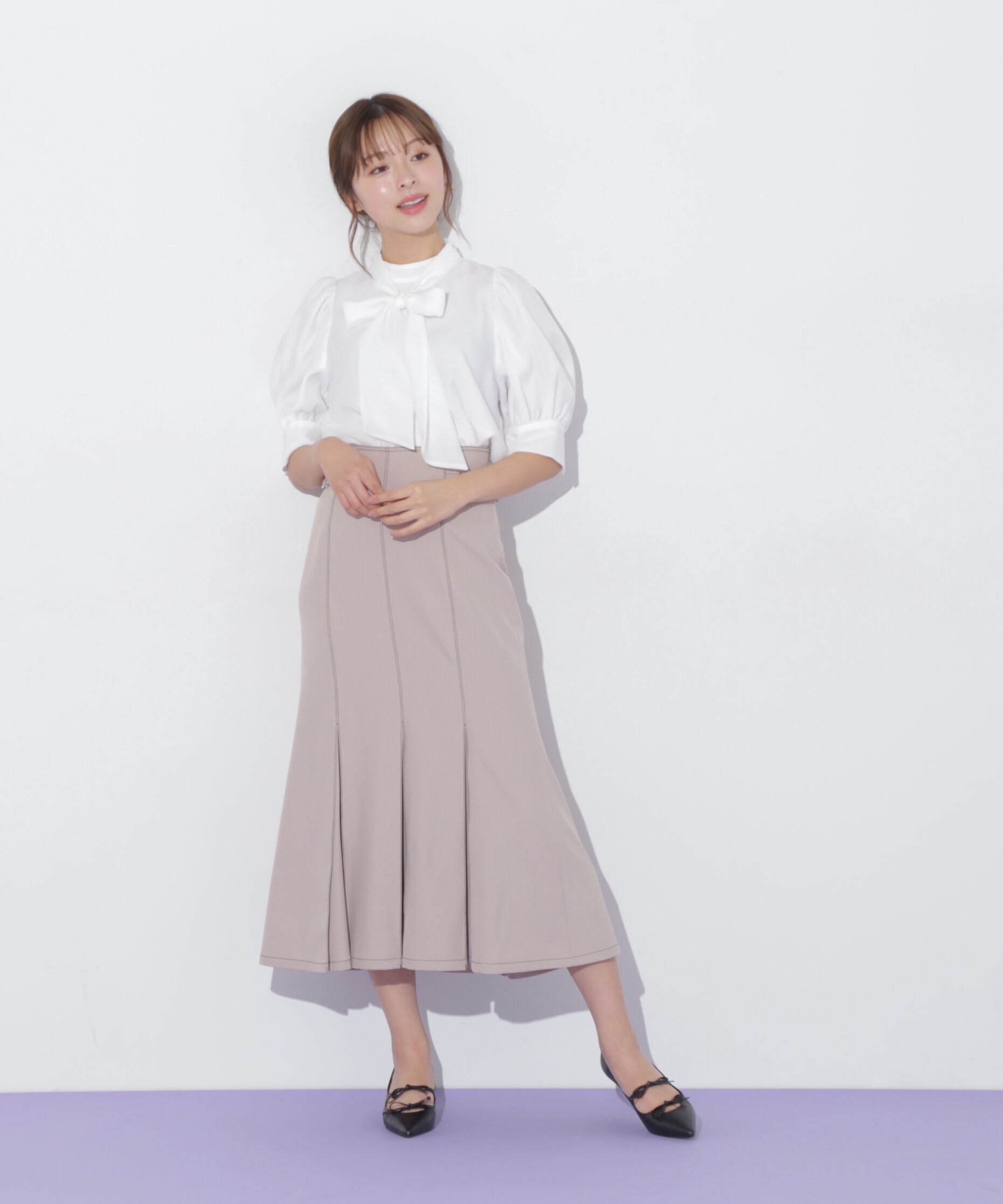  「ステッチマーメイドスカート」|スカート|