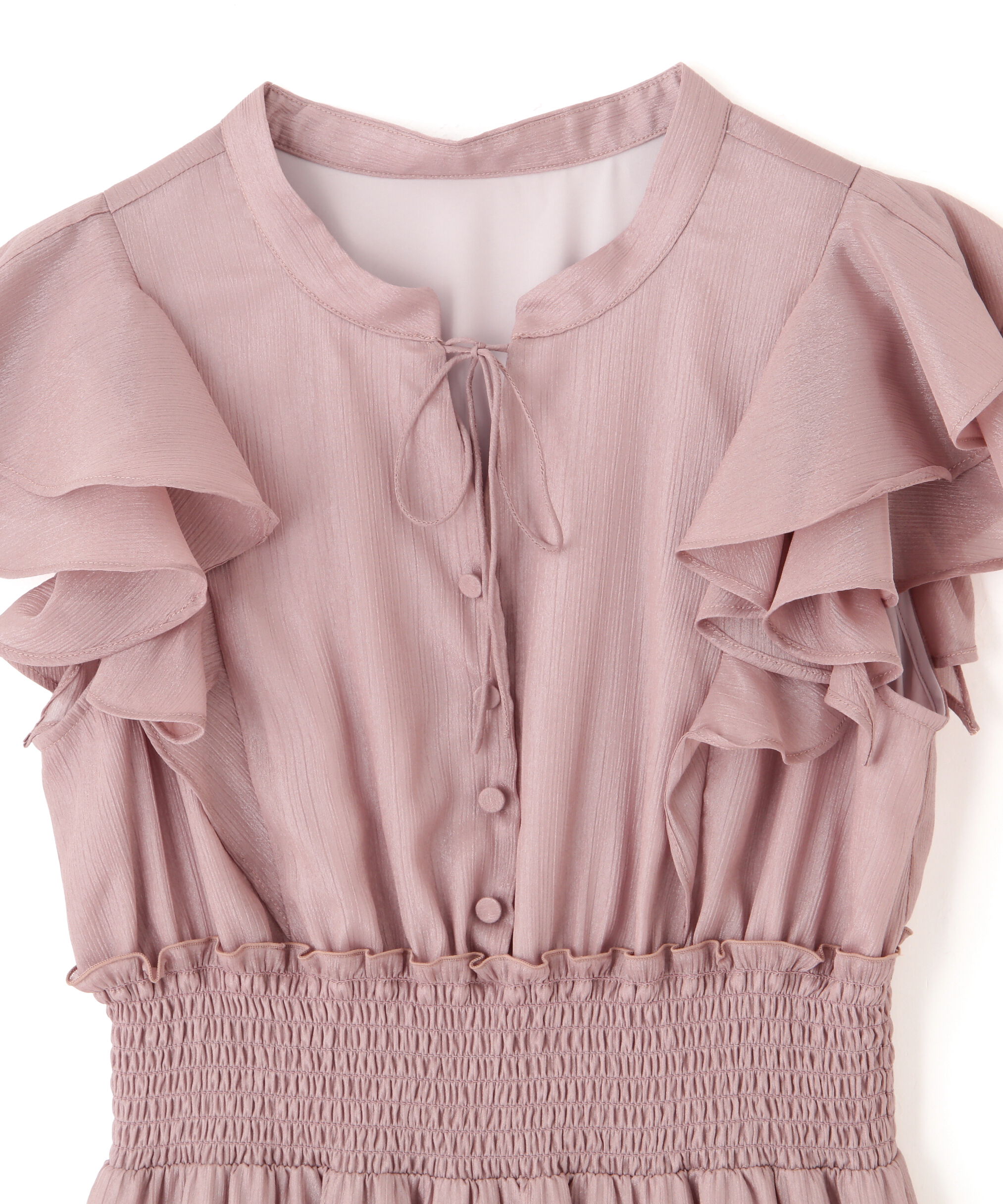  「ボリュームティアードワンピース」|ワンピース|