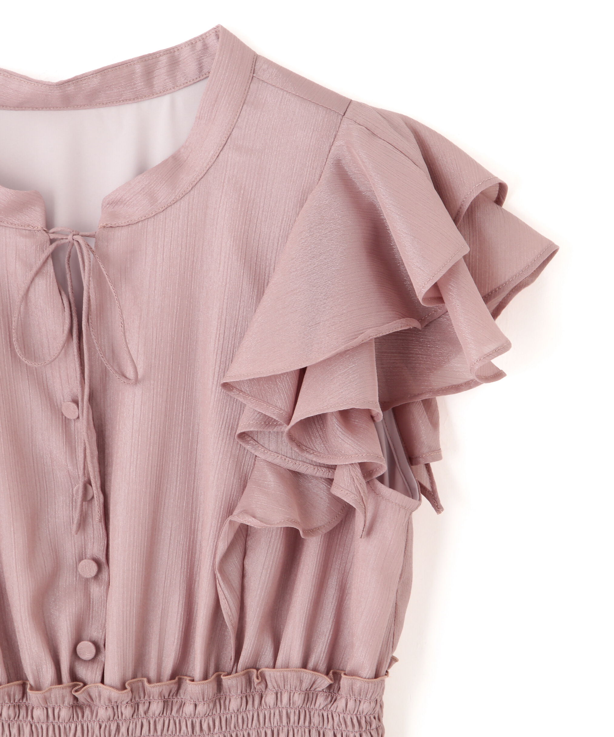  「ボリュームティアードワンピース」|ワンピース|