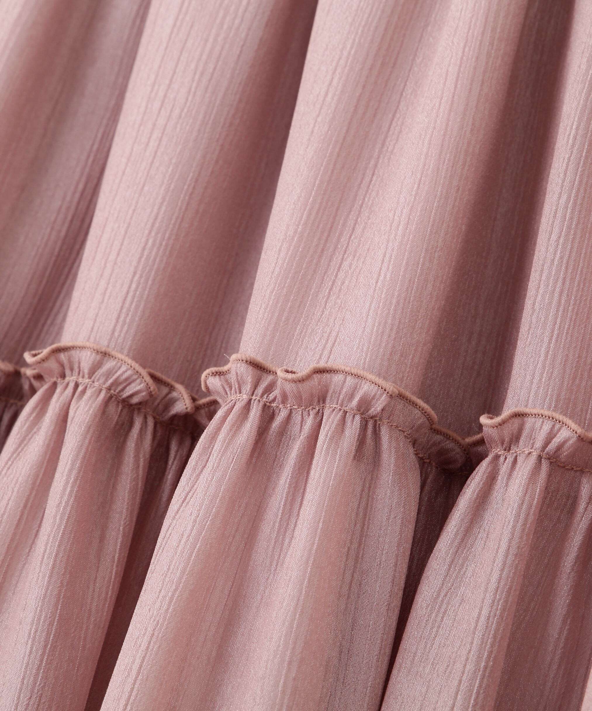  「ボリュームティアードワンピース」|ワンピース|