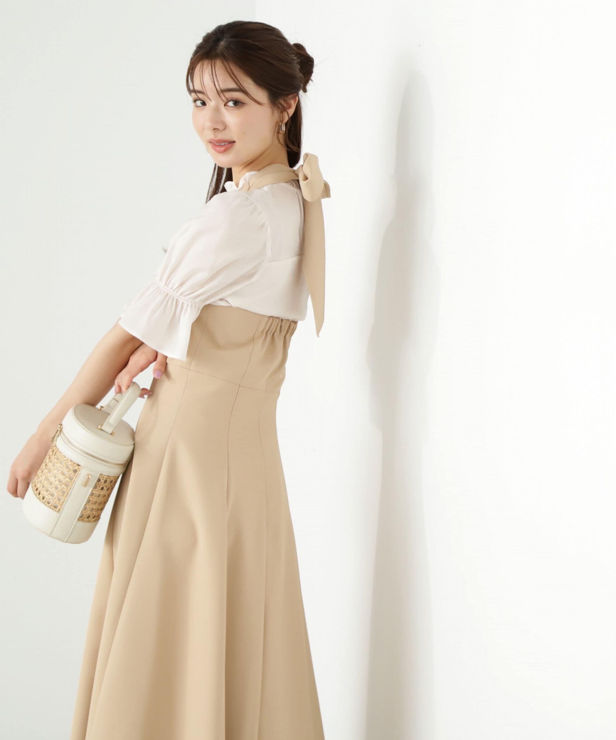 PROPORTION BODY DRESSING「ホルターネックジャンスカ」|ワンピース|