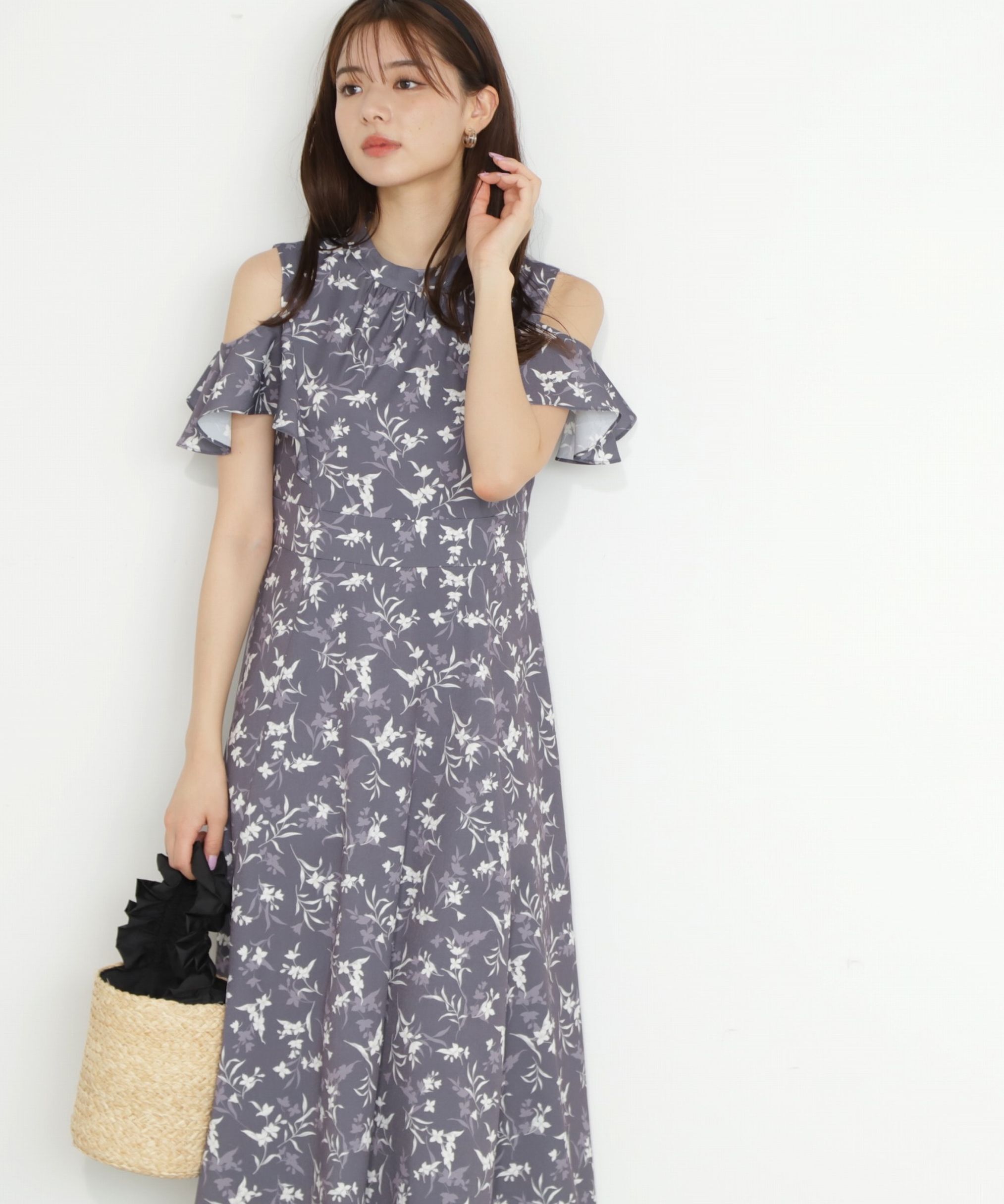 PROPORTION BODY DRESSING「フローラルプリントワンピース」|ワンピース|