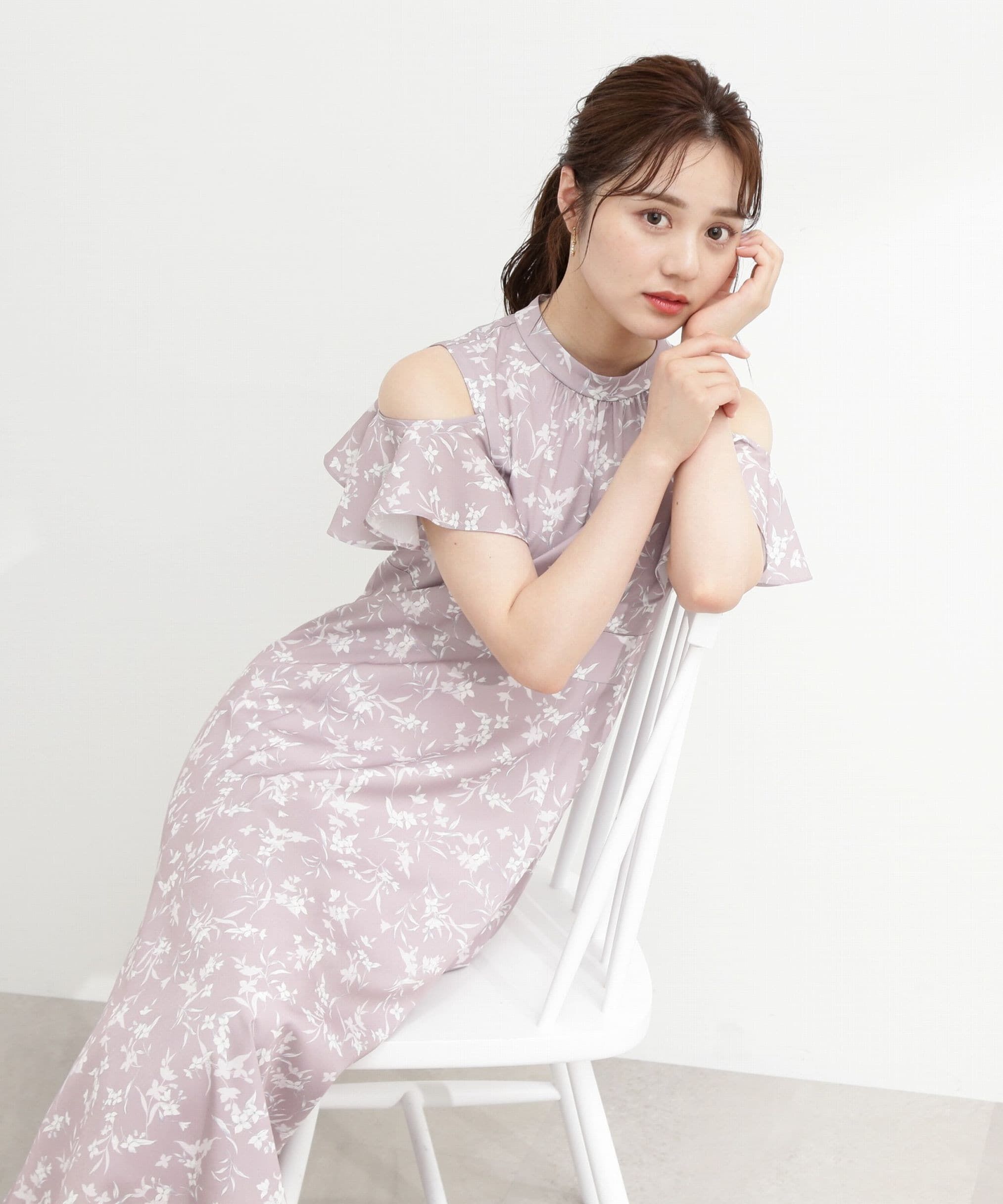 PROPORTION BODY DRESSING「フローラルプリントワンピース」|ワンピース|