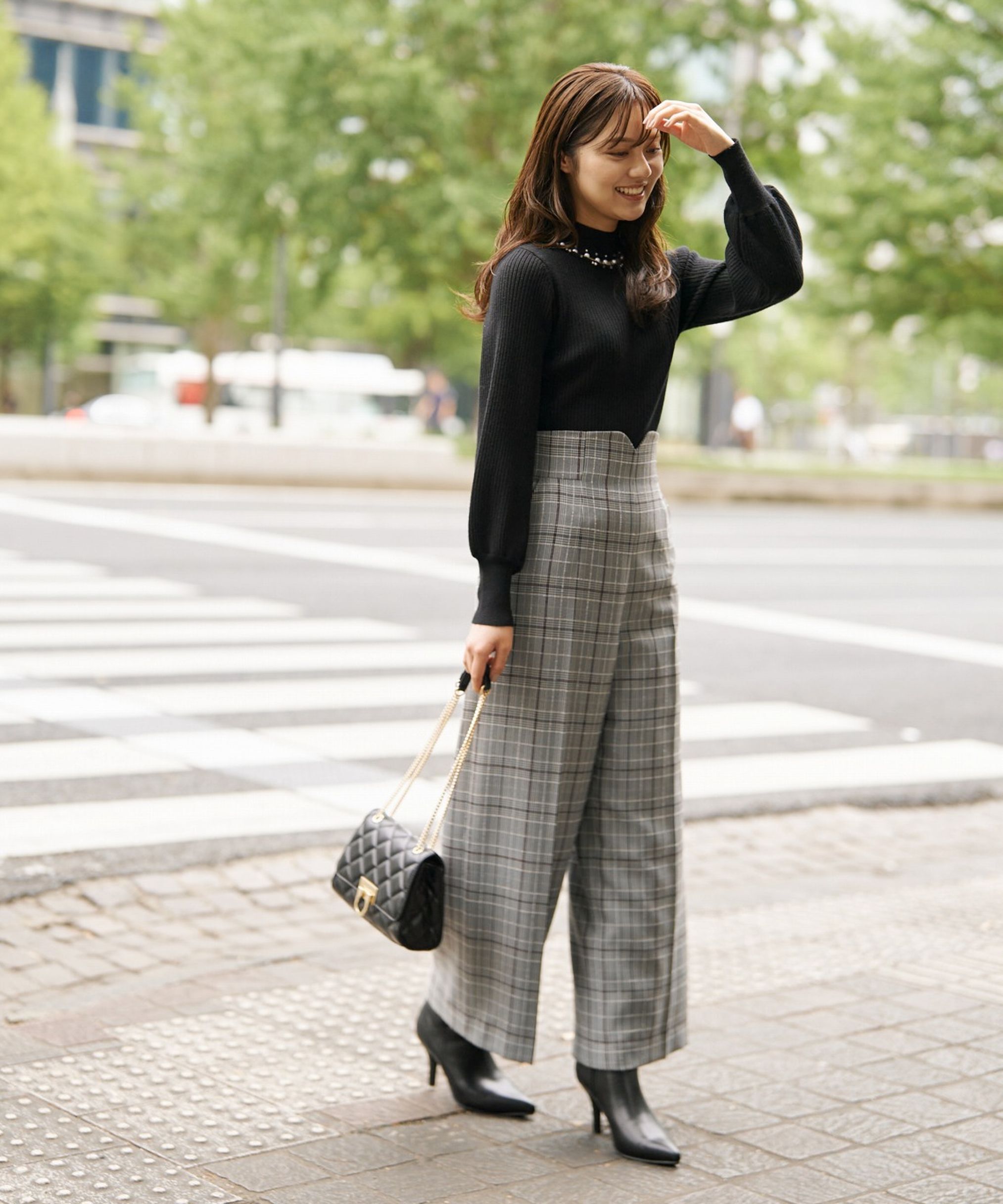 PROPORTION BODY DRESSING「ハイウエストワイドパンツ」|その他|