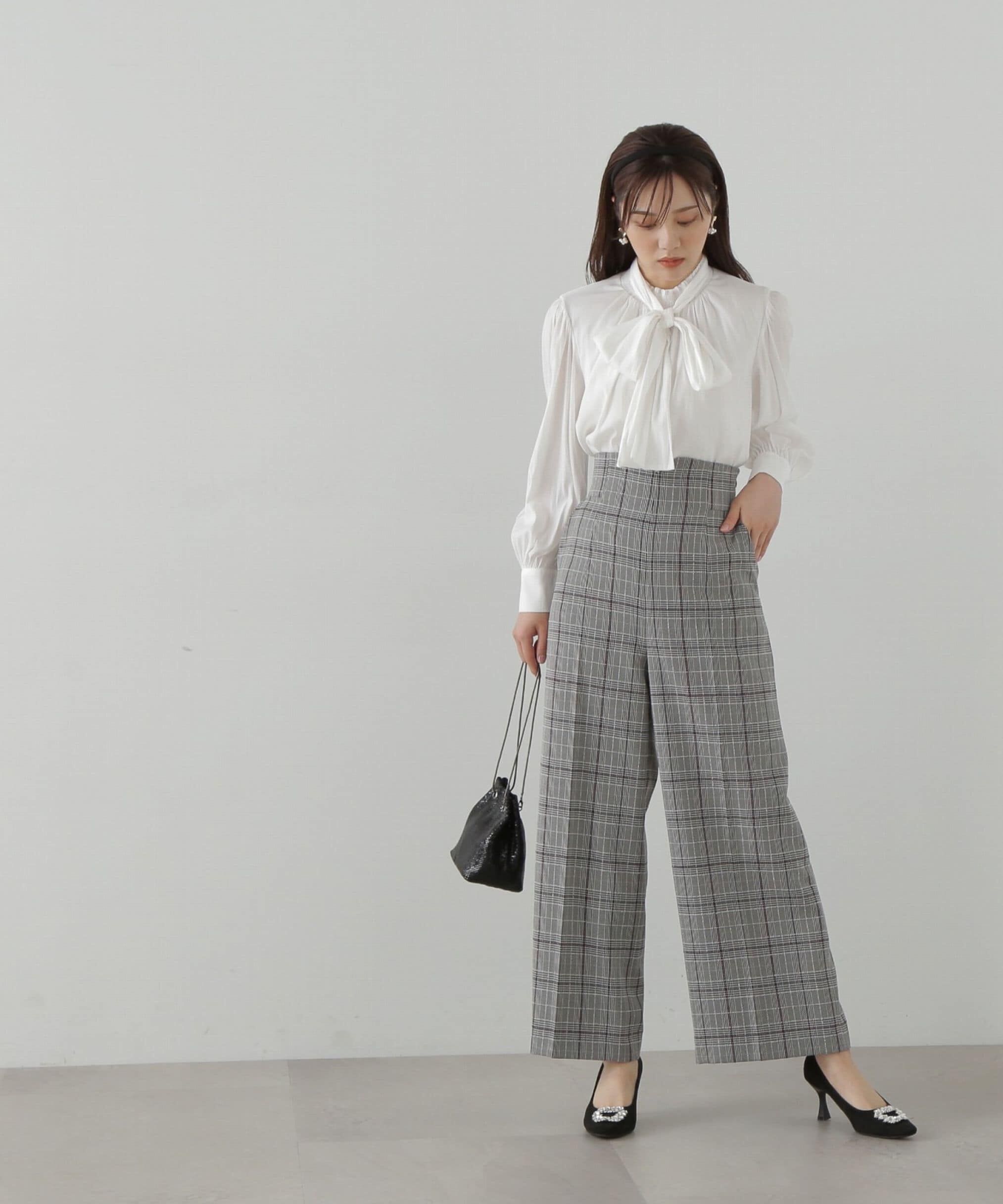 PROPORTION BODY DRESSING「ハイウエストワイドパンツ」|その他|