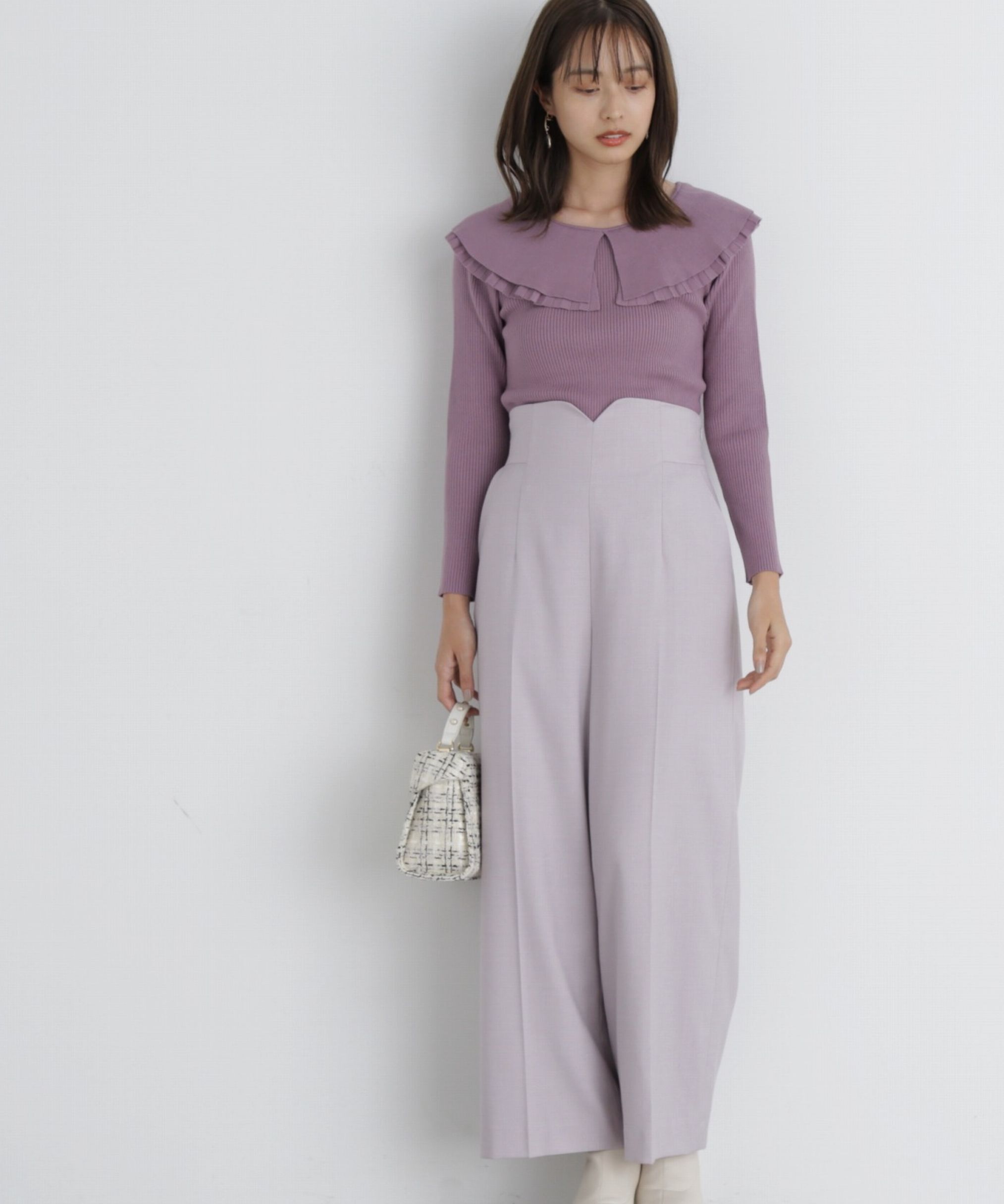 PROPORTION BODY DRESSING「ハイウエストワイドパンツ」|その他|