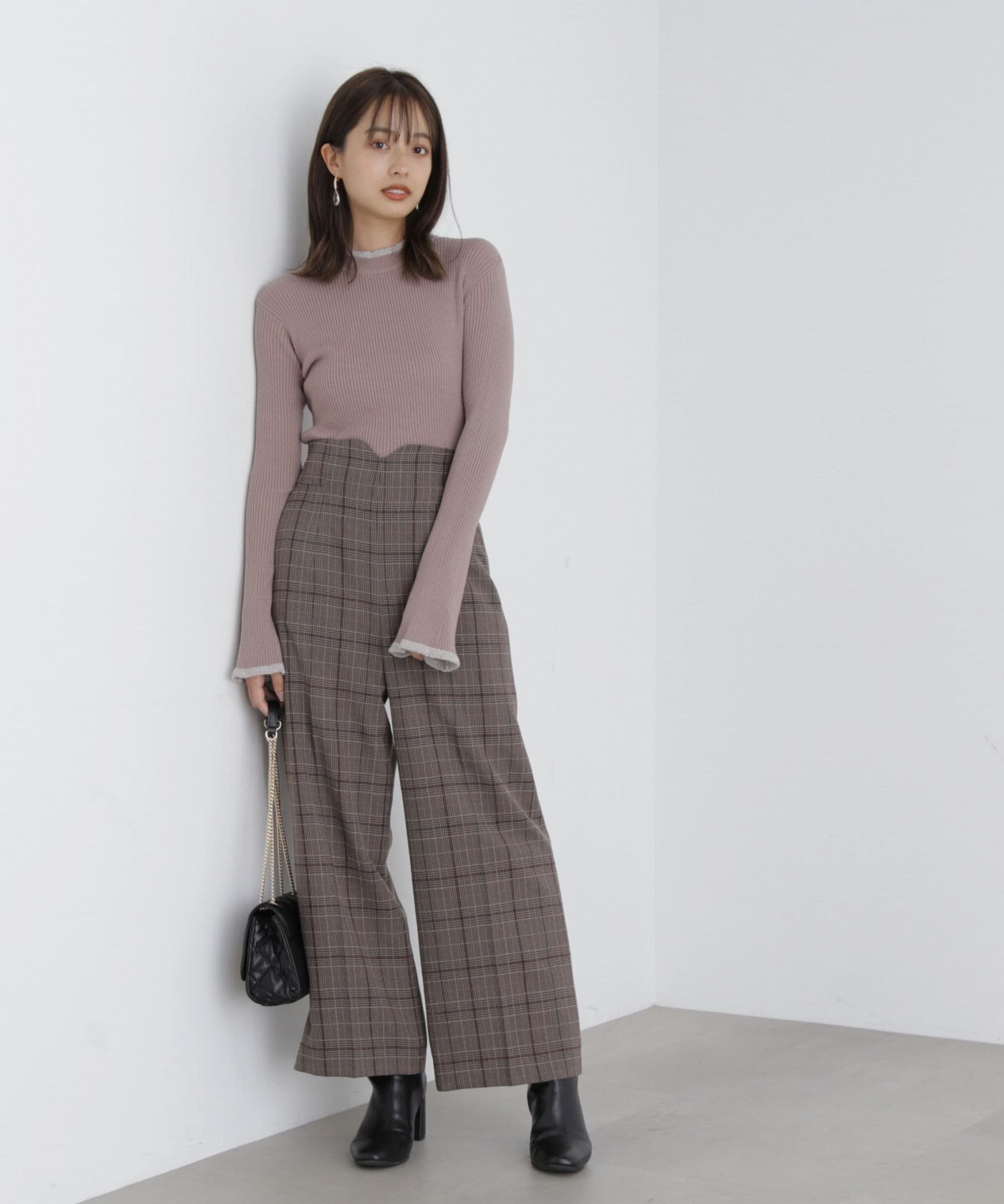 PROPORTION BODY DRESSING「ハイウエストワイドパンツ」|その他|